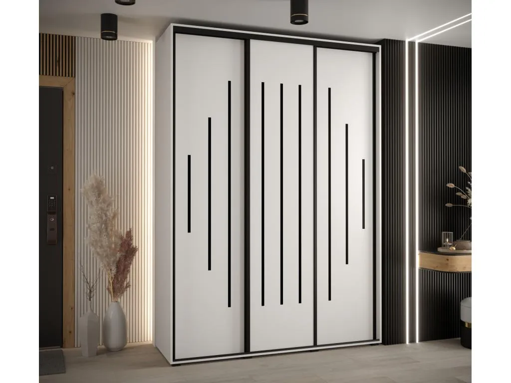 ARMARIO CON PUERTAS BATIENTES 235.2/180/60 3 puertas tnrm45136