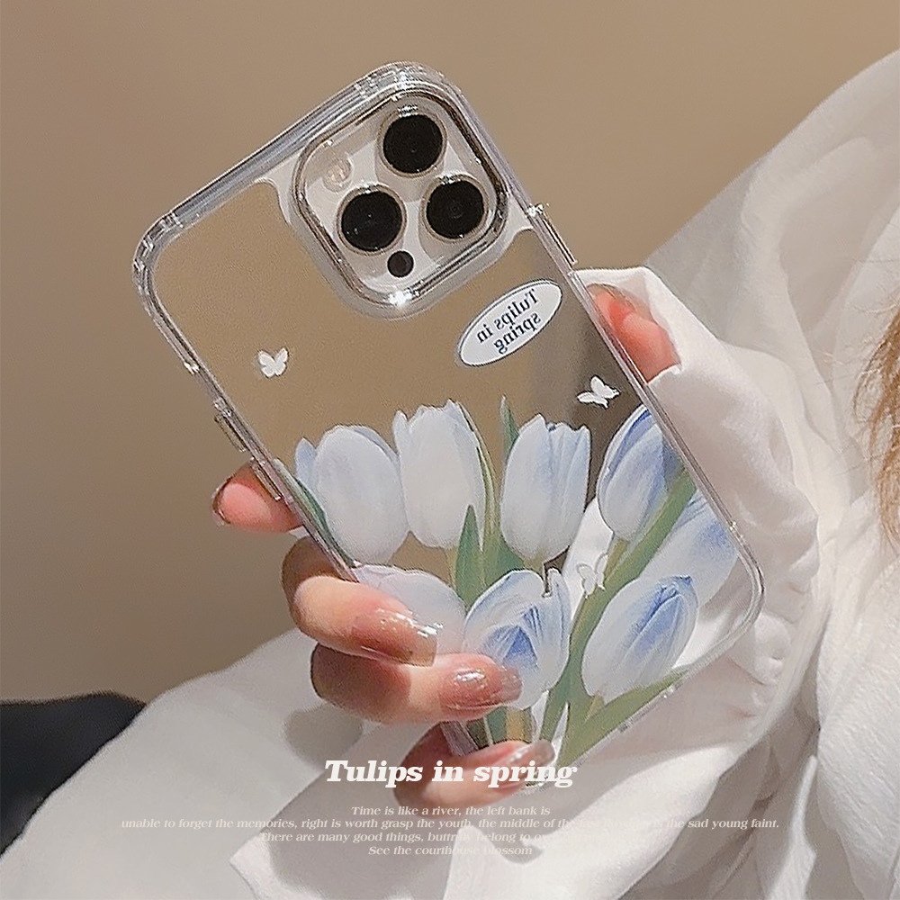 🎀Minimalist Ins-Style Mirror Phone Case (For iPhone 11/12/13/14/15/16/17 Pro Max)
