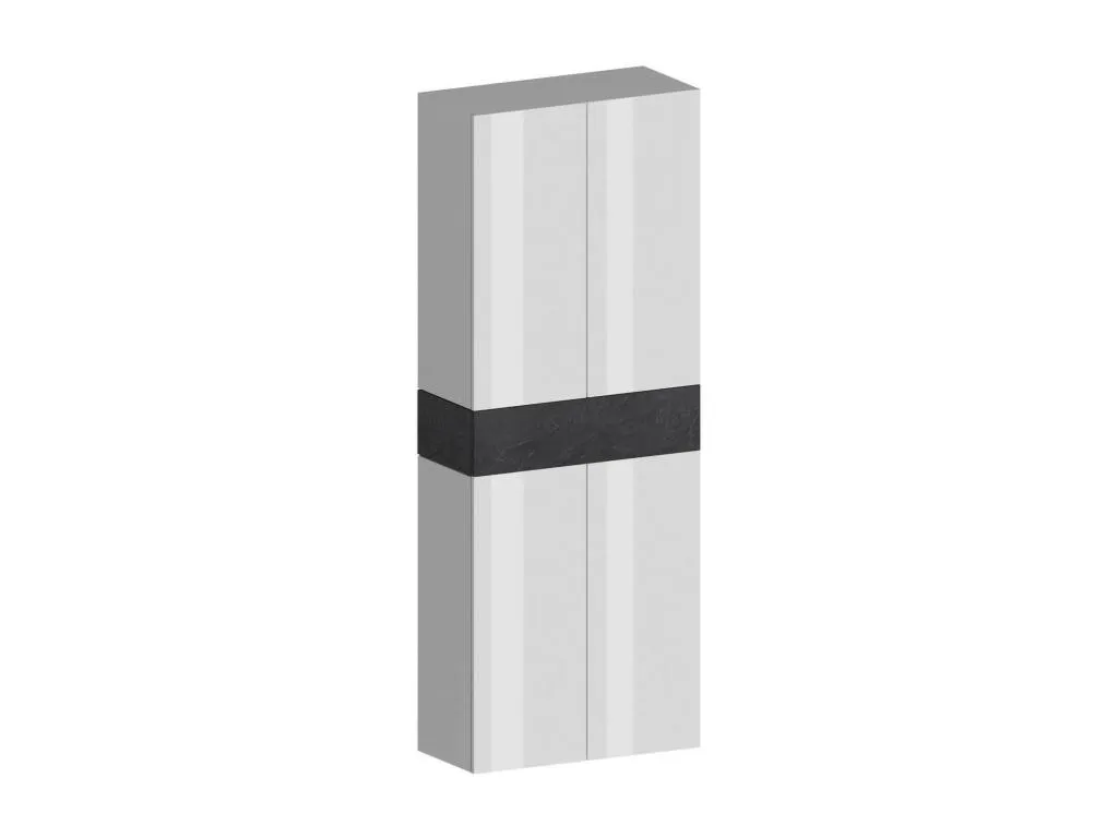 Zapatero Jmmhogar zapatero que ahorra espacio con 5 puertas armario de entrada multifuncional 76x38h200 cm blanco y antracita