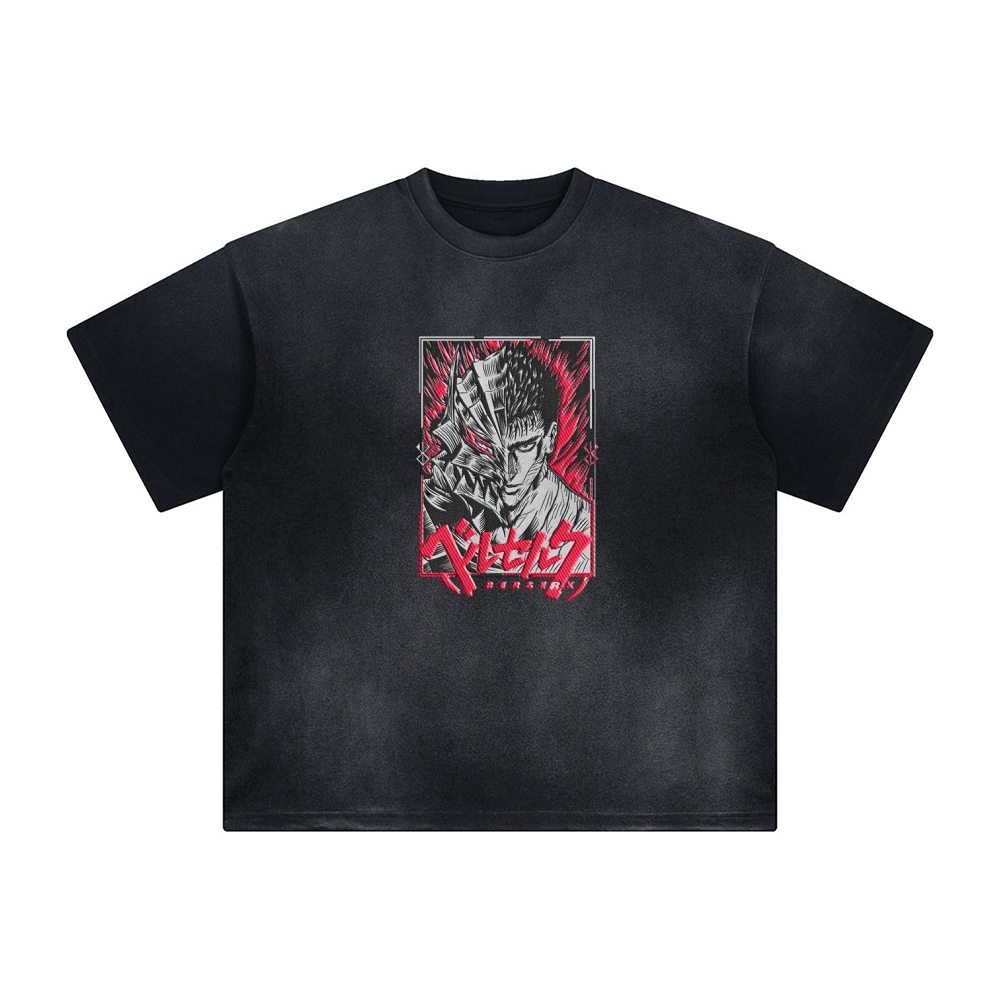 Unisex Anime Inspired Vintage T-Shirt TeeThreads Sustain the Scene with Custom Apparel