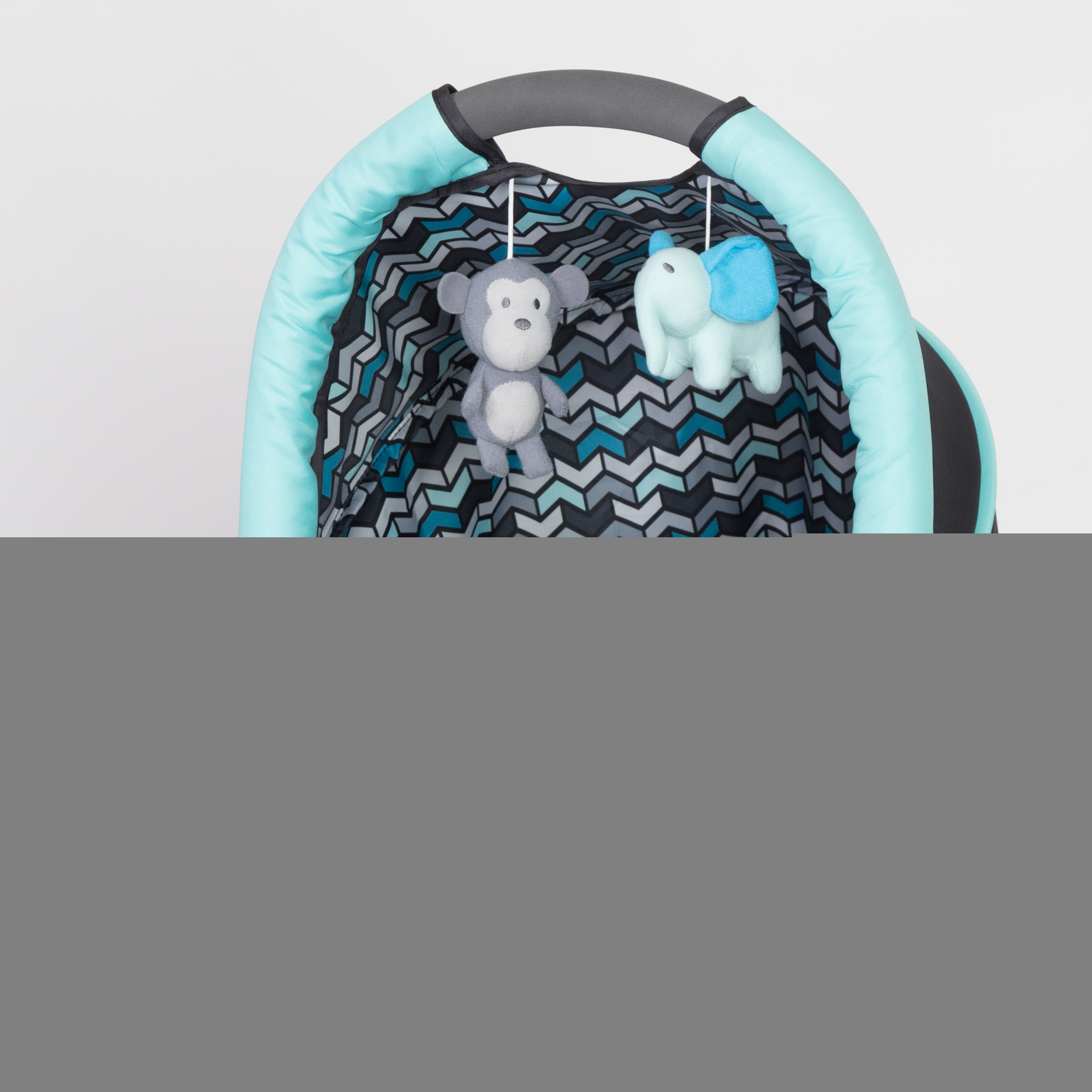 Baby Trend Resort Elite Nursery Center Playard with Bassinet and Travel Bag. Laguna Blue - Image 5