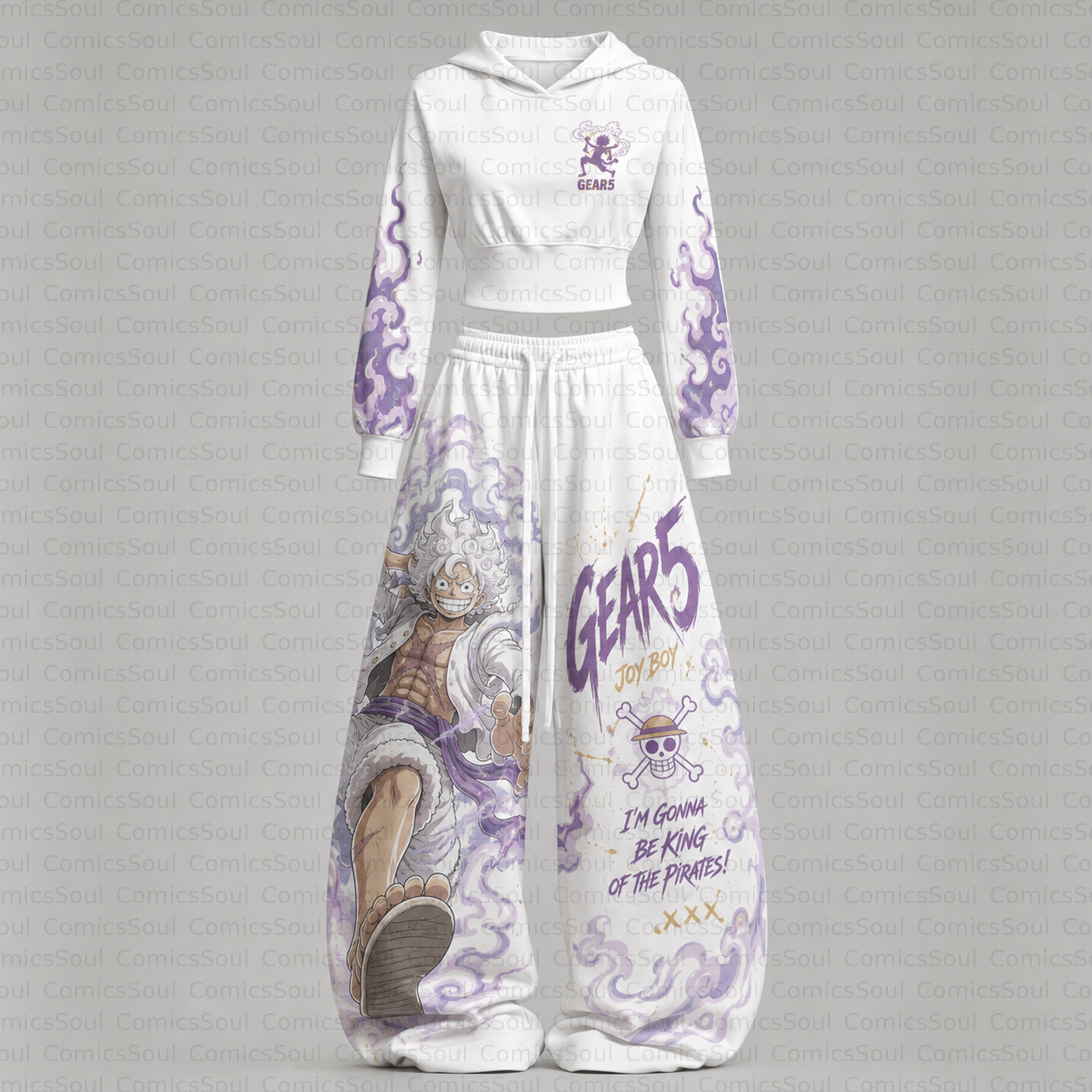 One Piece Hoodie & Pants Two Piece Tracksuit Set 3051000 TeeThreads Sustain the Scene with Custom Apparel