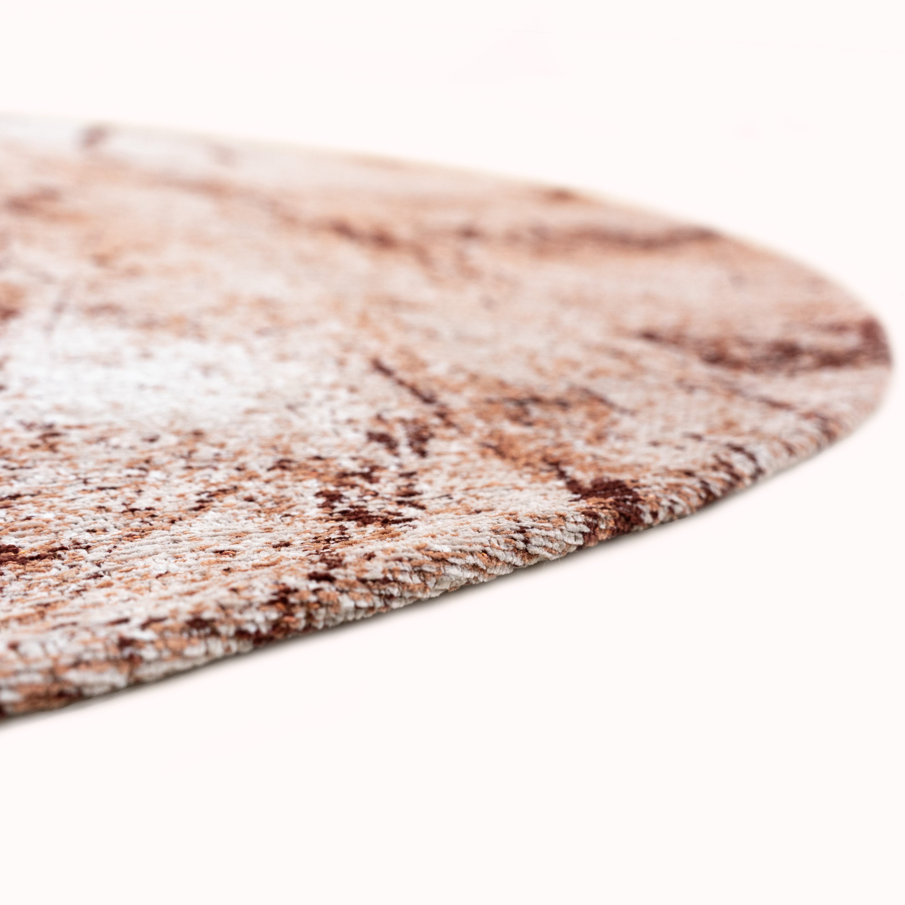 Louis de Poortere Sol Vloerkleed Ø 140 cm - Tandoori