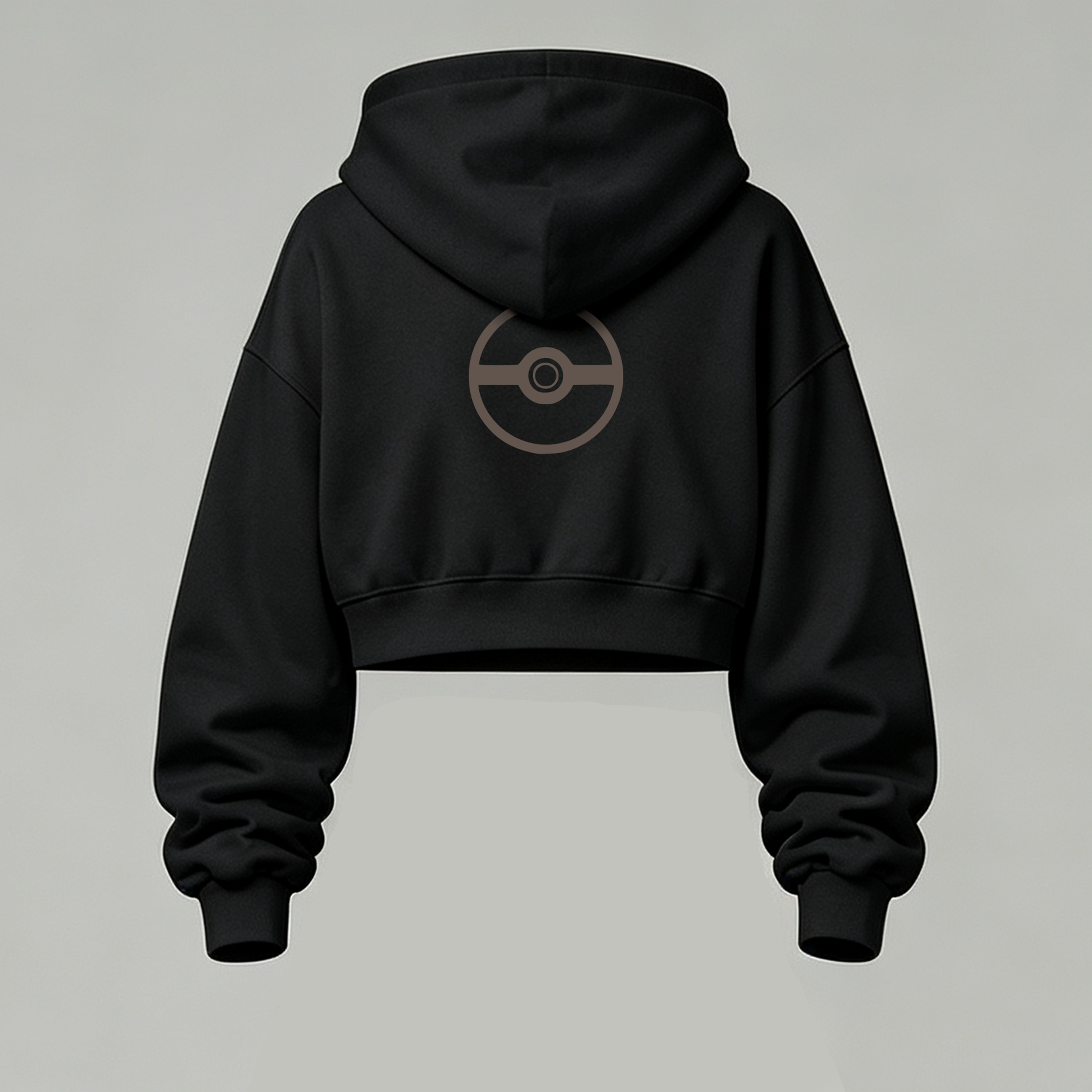 Pokémon Cropped Long Sleeve Hoodie & High Waist Jogger Pants Two Piece TeeThreads Sustain the Scene with Custom Apparel