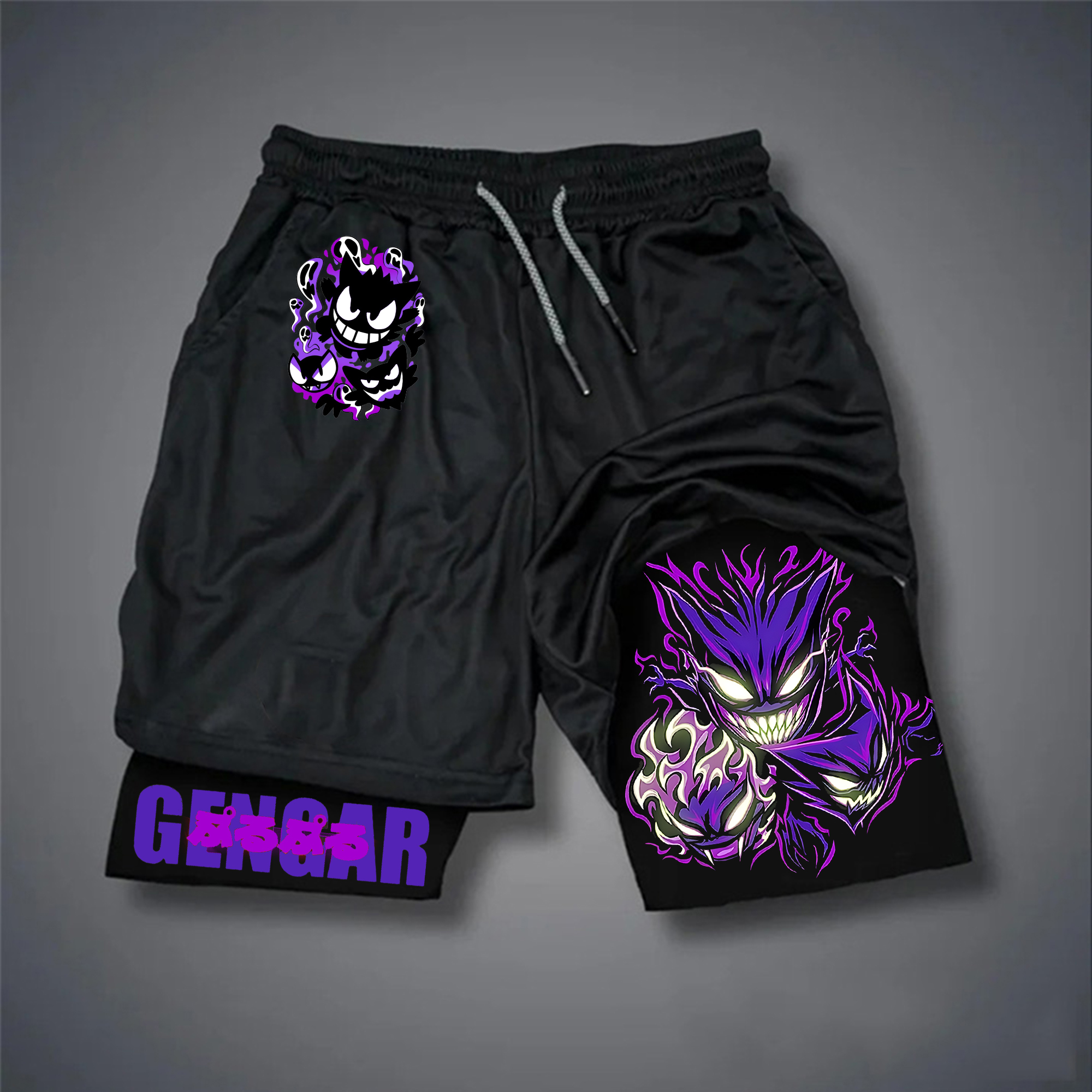 Unisex Casual Anime Streetwear Shorts丨Comicssoul