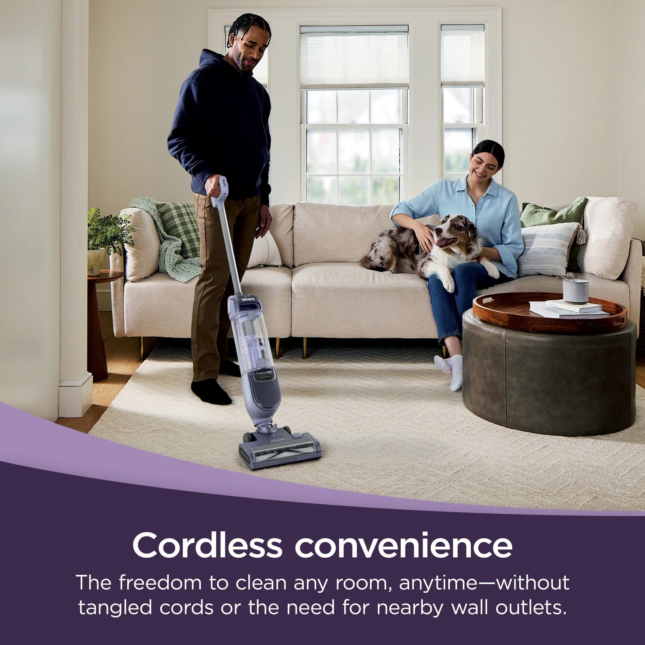 Shark Freestyle Max Cordless Upright Vacuum, Multi-Surface Cleaning, Lightweight with Large Dust Cup and 2-Speed Brushroll, SV2000 - Image 2