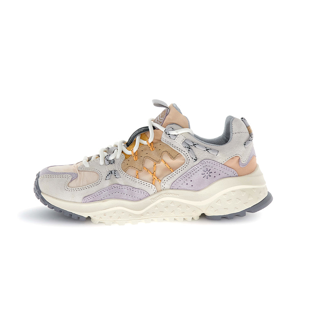 Flower Mountain - Baskets Yamabushi Uni Suede Nylon - Off White Lilac