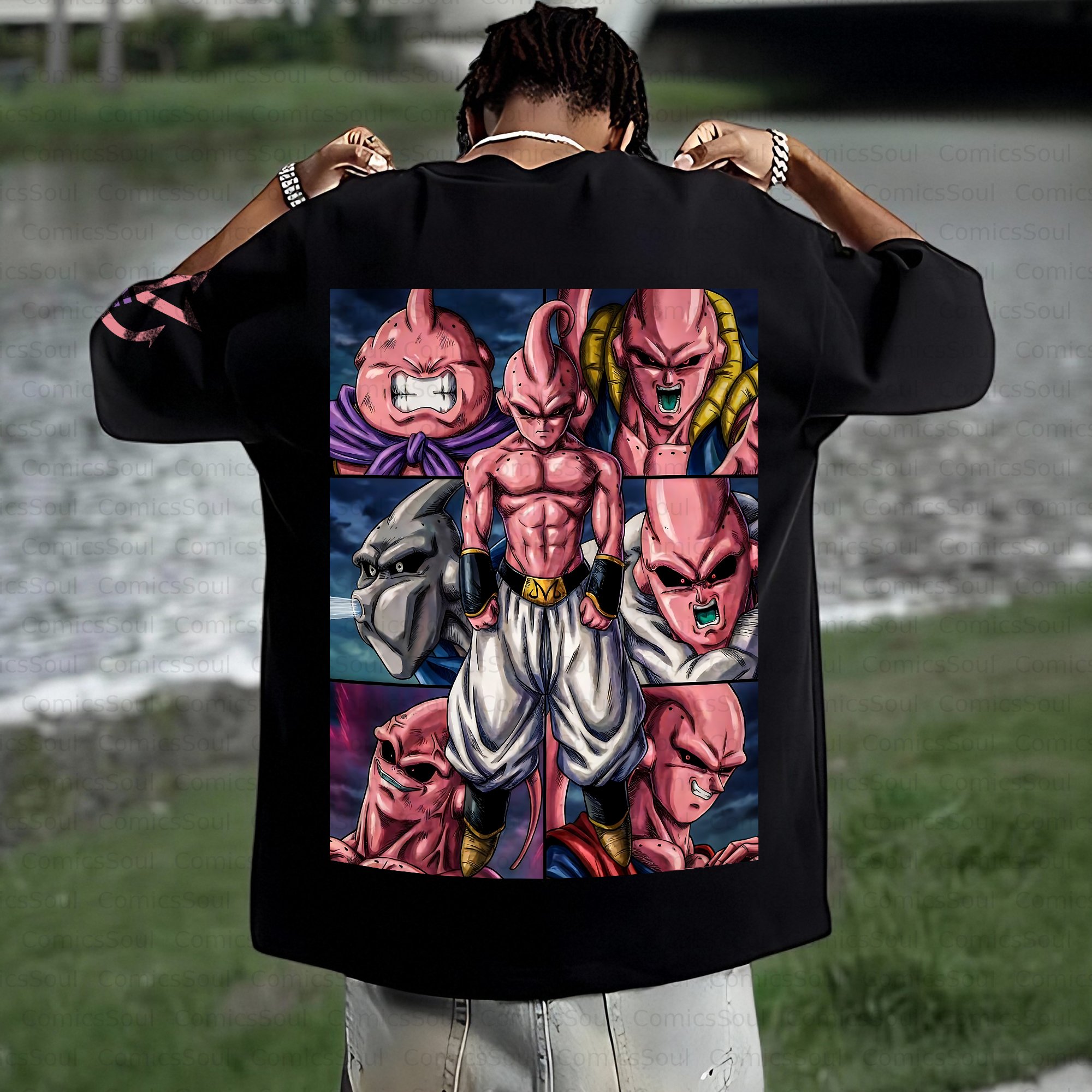 Unisex Anime Inspired Vintage T-Shirt
