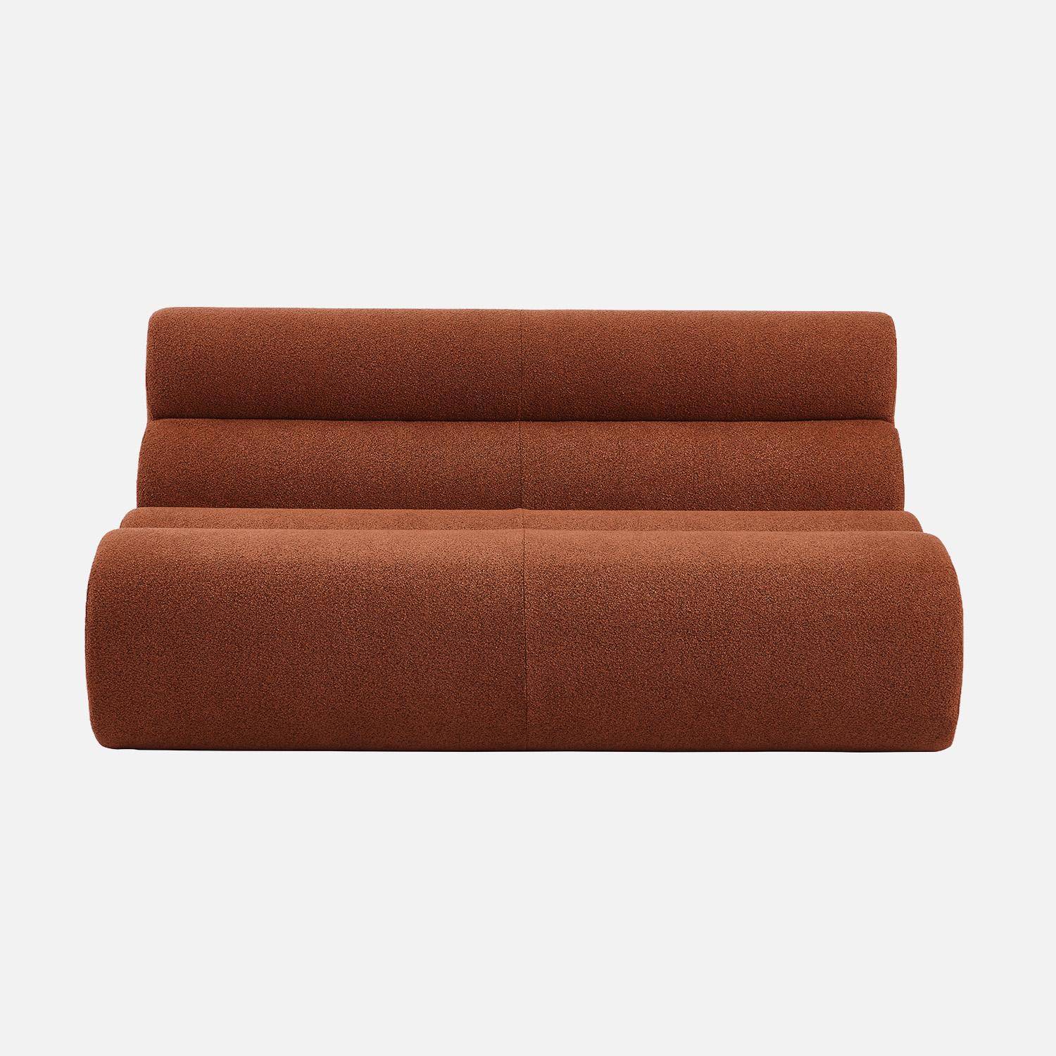 Nova borreguito - Sillón borreguito texturizado, 2 plazas