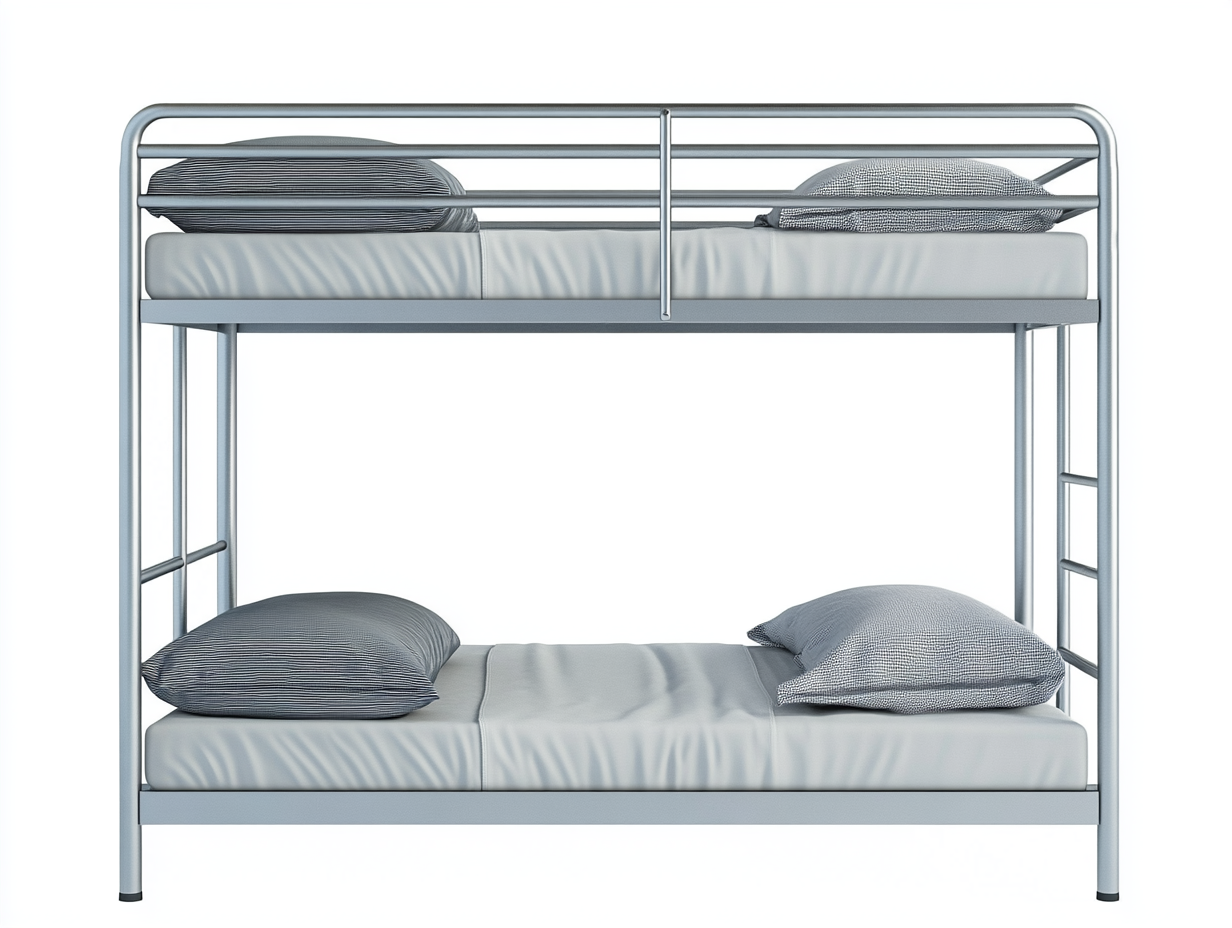 Litera metálica para dormitorio juvenil o habitación compartida