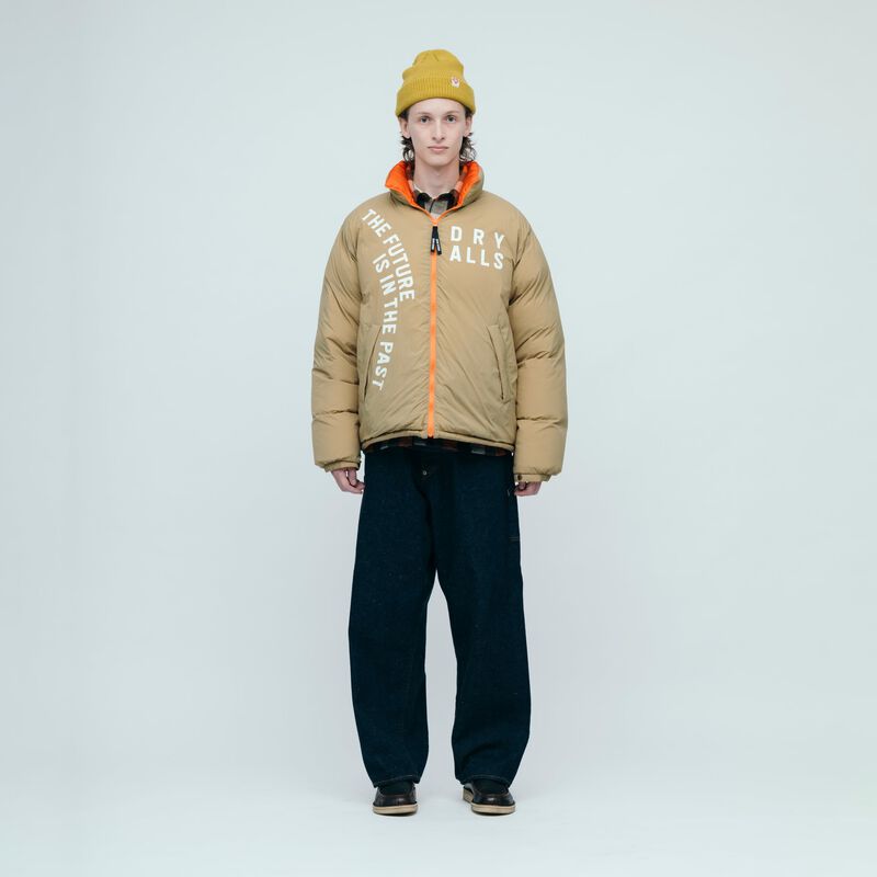 HUMAN MADE REVERSIBLE DOWN JACKET