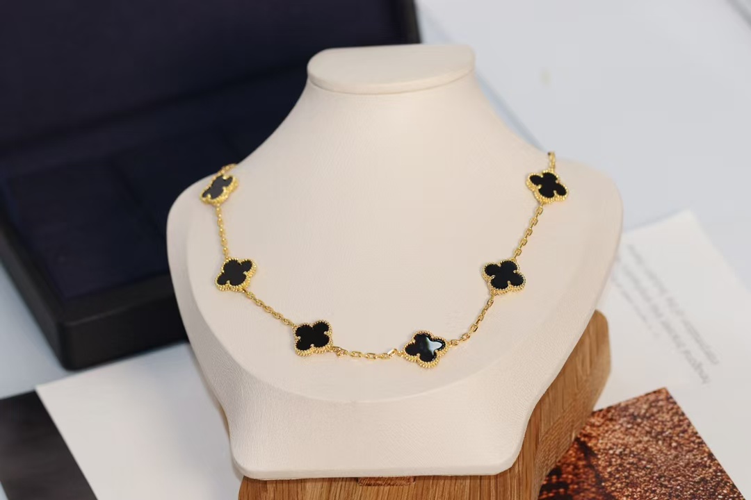 VCA Vintage Alhambra Necklace, 10 Motifs - Original Replica Club