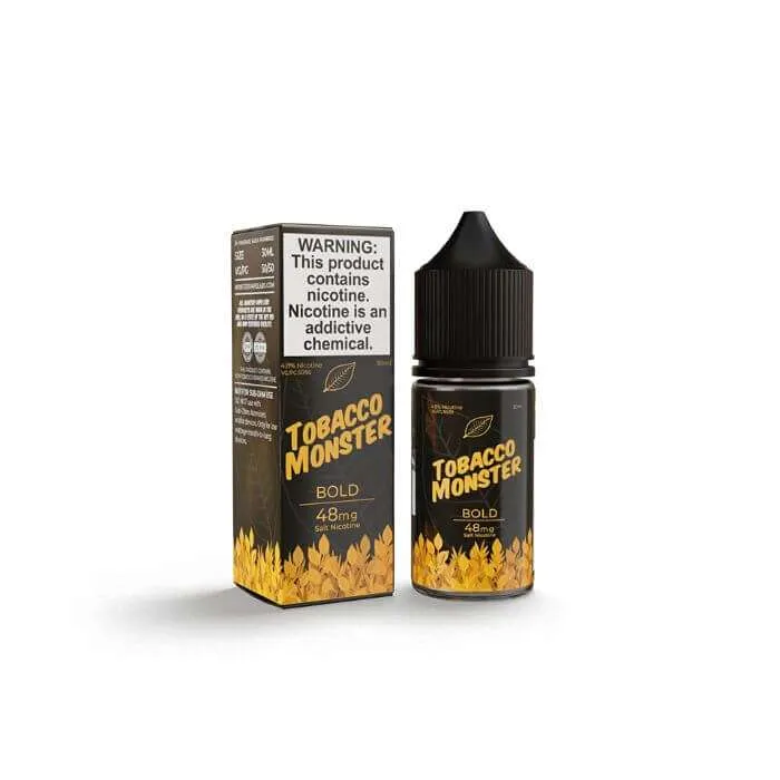 tobacco monster bold Bold Nicotine Salt by Tobacco Monster