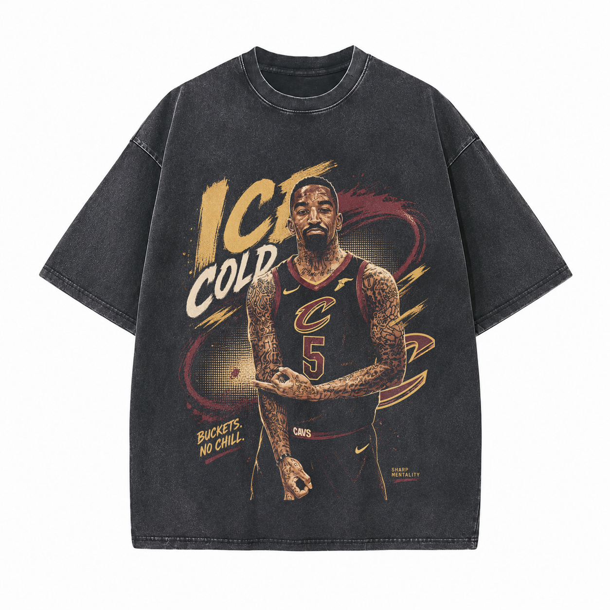 NBA Sharpshooter Star player Printed Unisex Washed T-Shirt