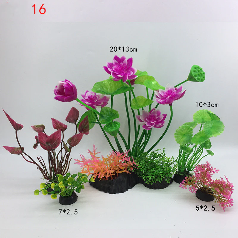 Fish Tank Decoration Simulation Water Plant Artificial Aquarium Landscaping Decor
