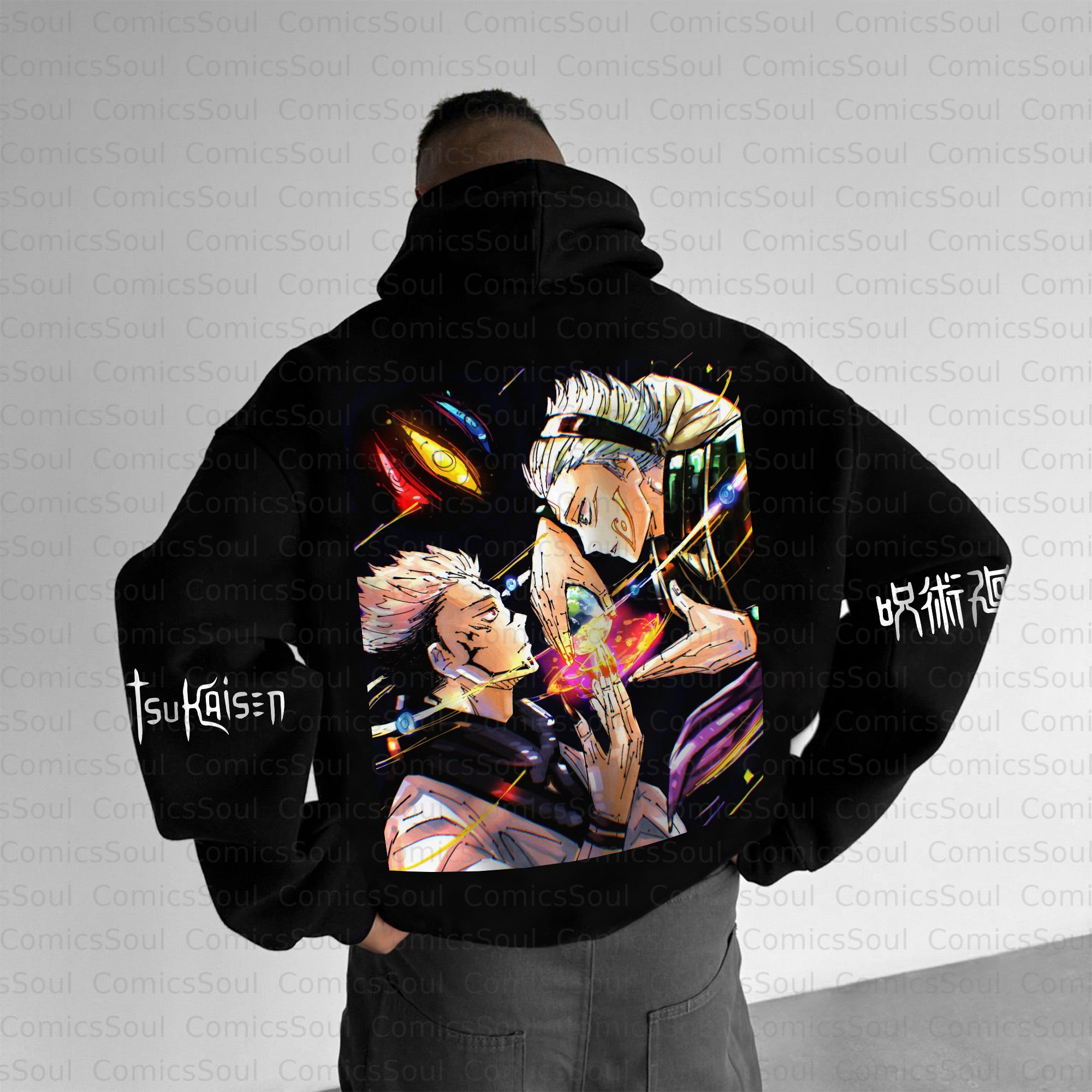 Unisex Anime Graphic Streetwear Vintage Hoodie丨Comicssoul