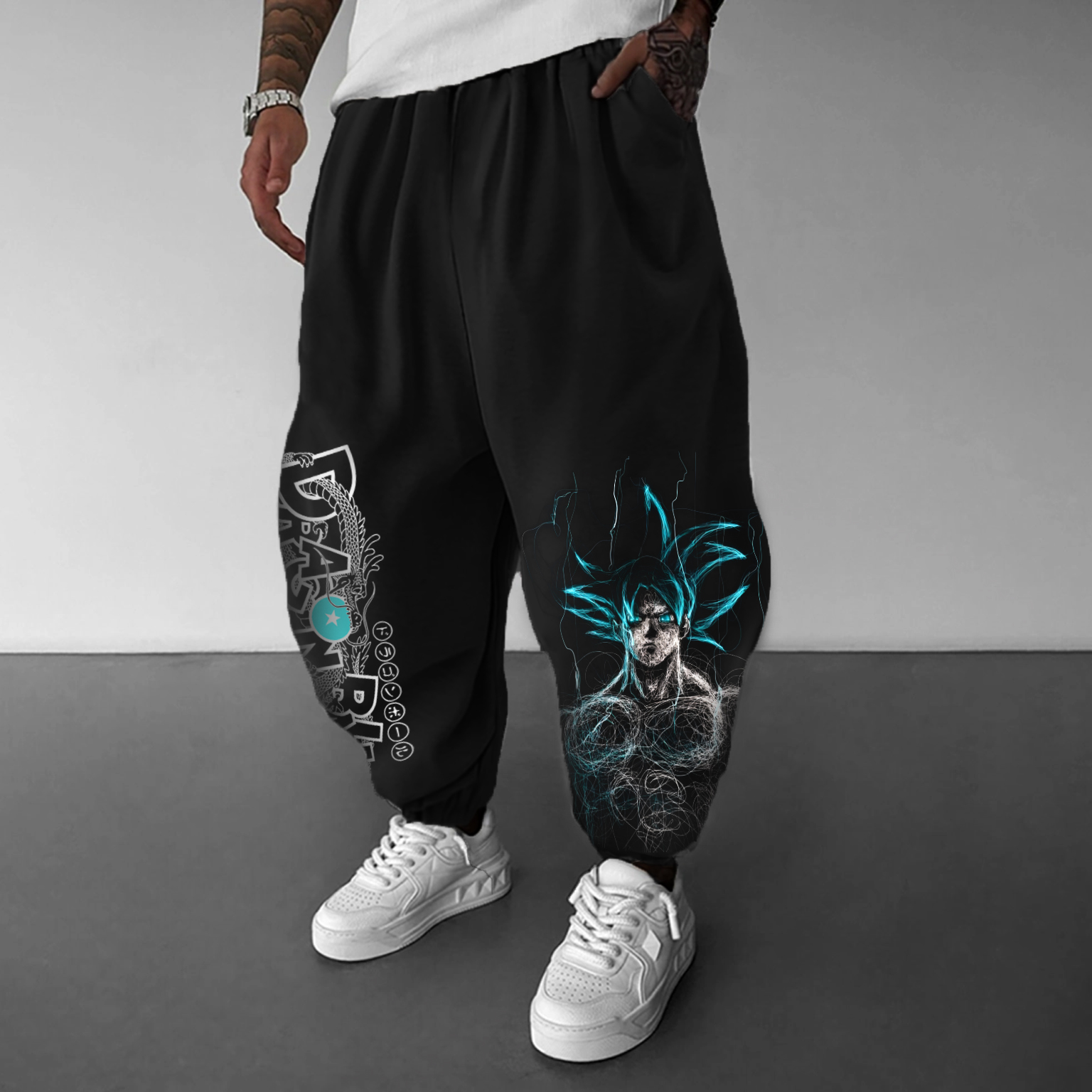 Unisex Anime Printed  Pants丨Comicssoul