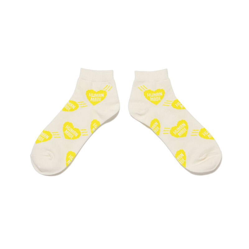 HUMAN MADE HEART SHORT SOCKS