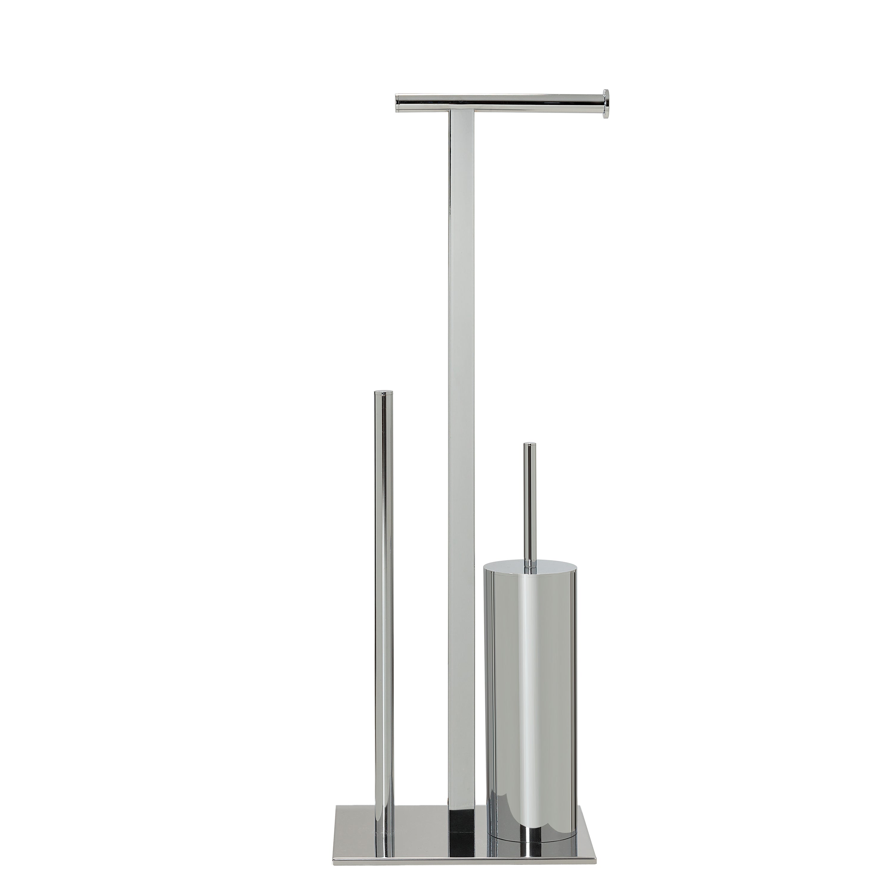 Sealskin Square Toiletbutler - Toiletrolhouder - Toiletborstel met Hou