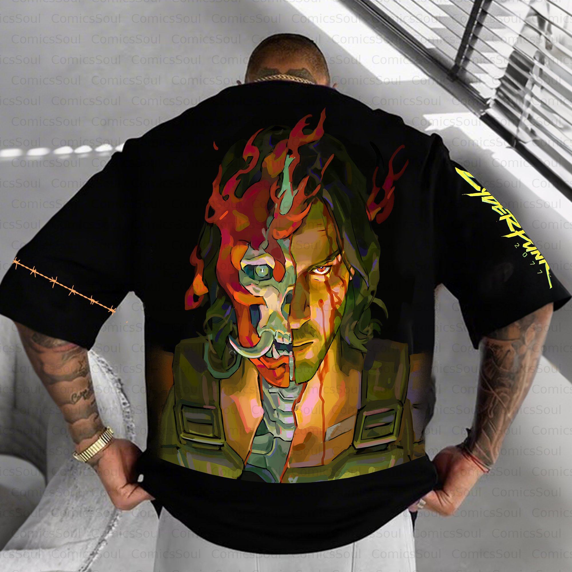 Unisex Anime Inspired Vintage T-Shirt