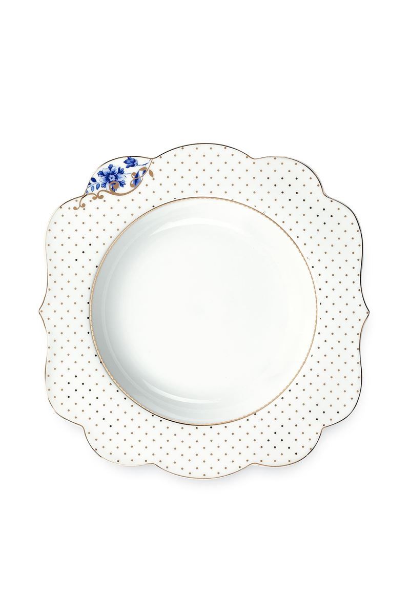 Deep Plate Royal White 23.5cm
