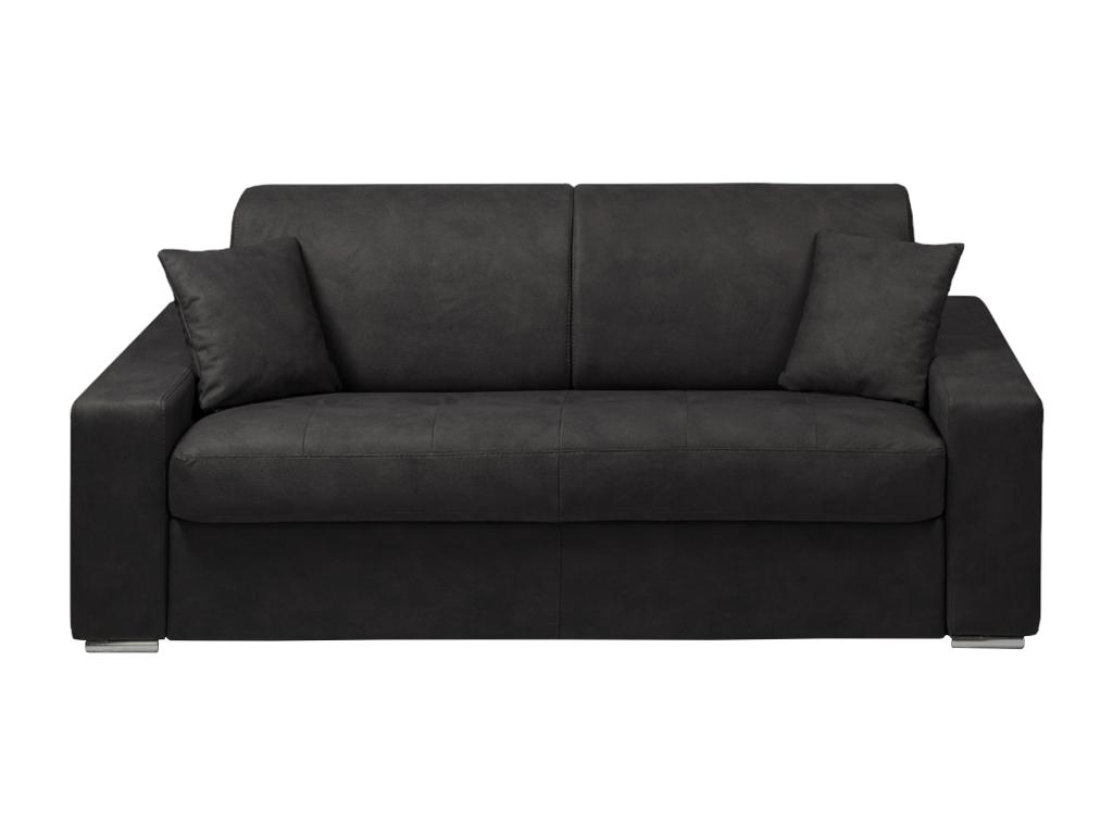 Sofá cama 3p tela - color antracita 22cm