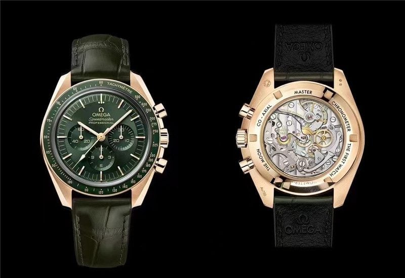 Replica Omega Speedmaster Moonwatch Green Dial