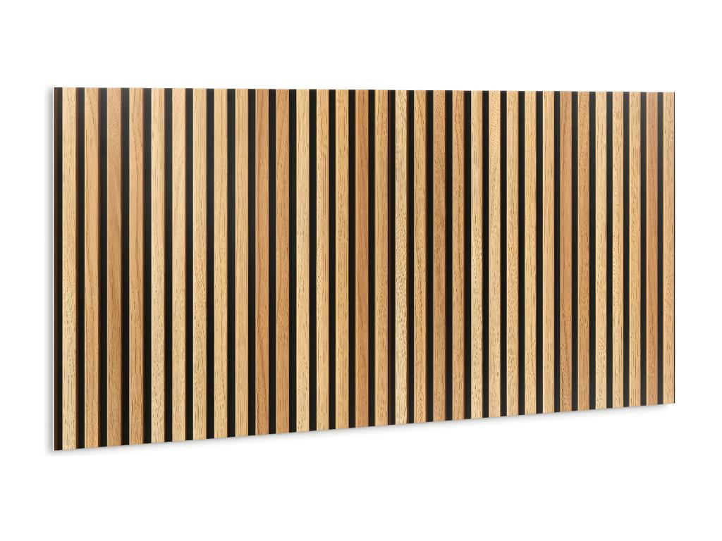 Paneles de pared vinílicos impermeables autoadhesivos - Lamas de madera 100 x 50 cm