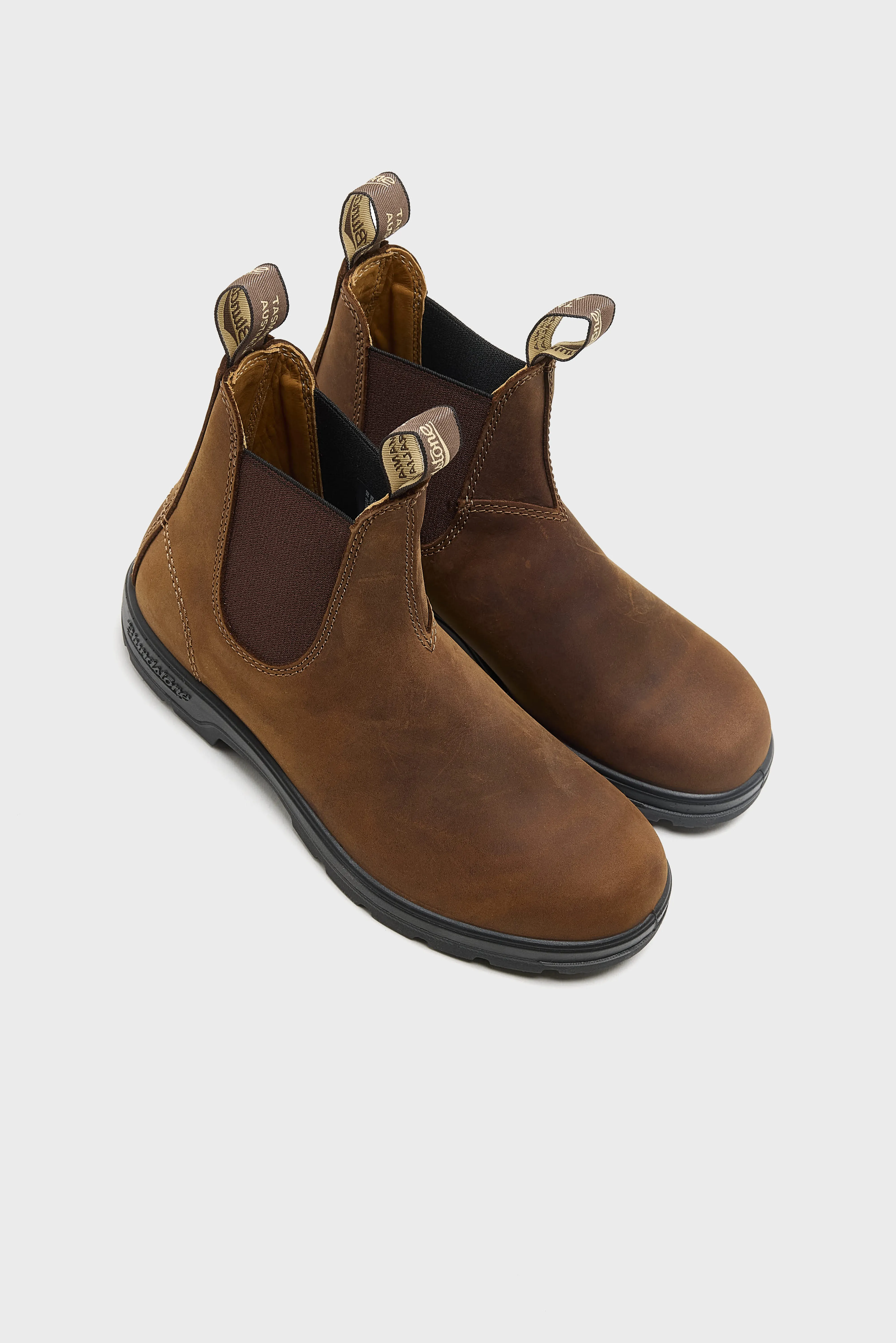 Bellerose 2544 Classic Chelsea Boots for Women (261 / W / BROWN)