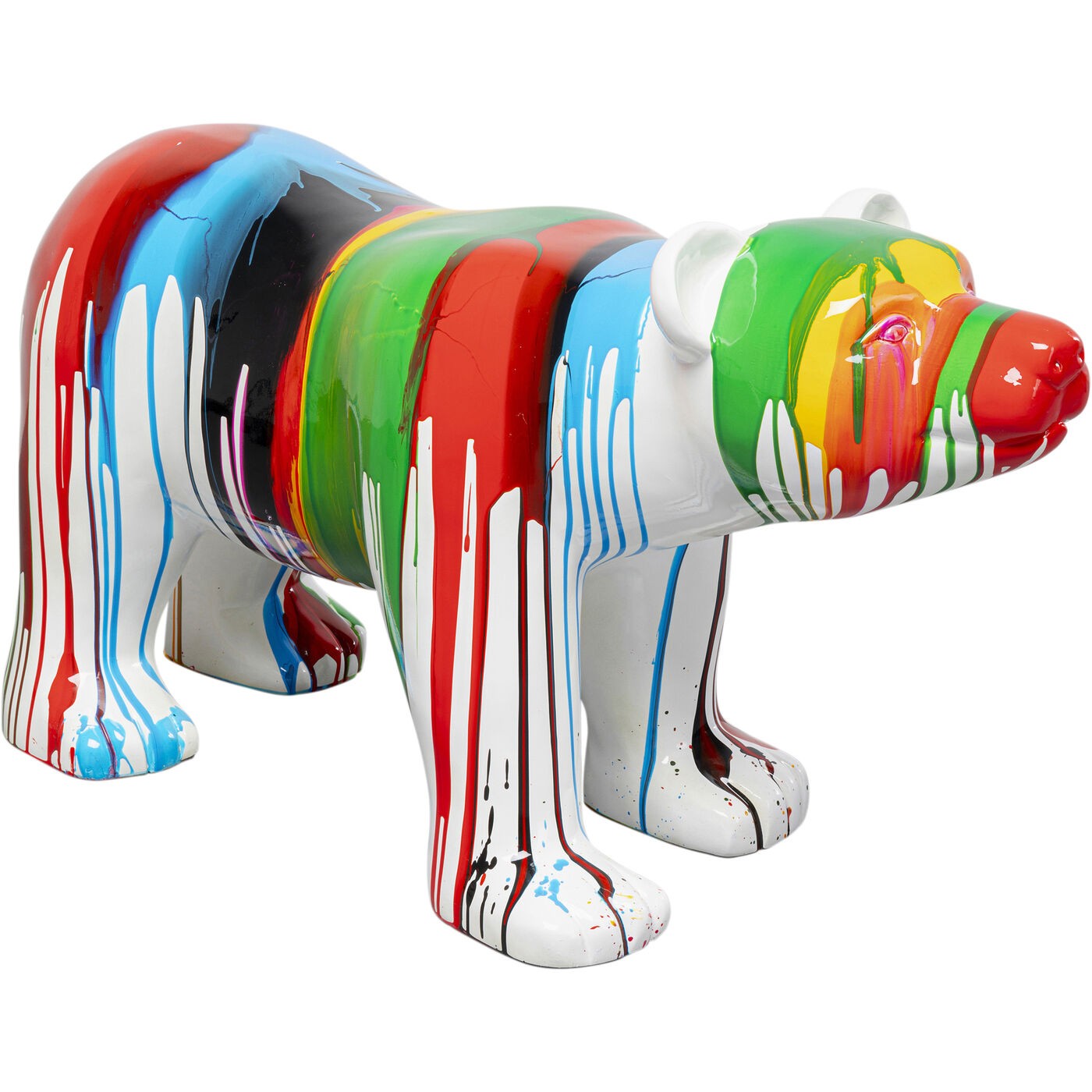 Woonaccessoires ijsbeer verfdruppels XL Kare Design
