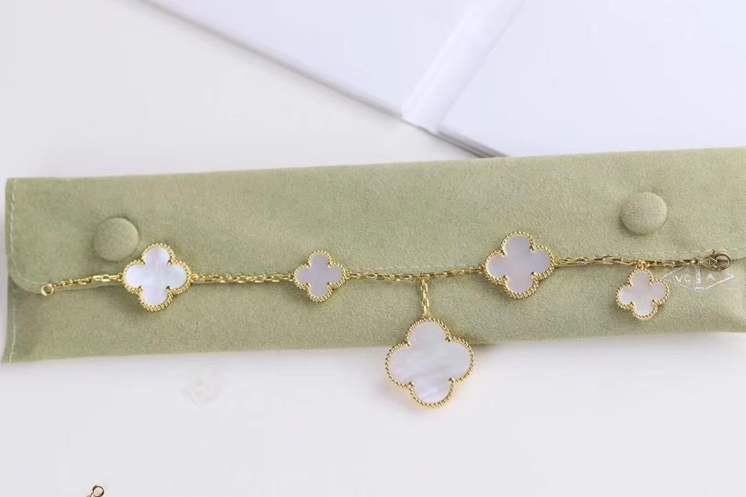 VCA Magic Alhambra Bracelet 5 Motifs - Original Replica Club