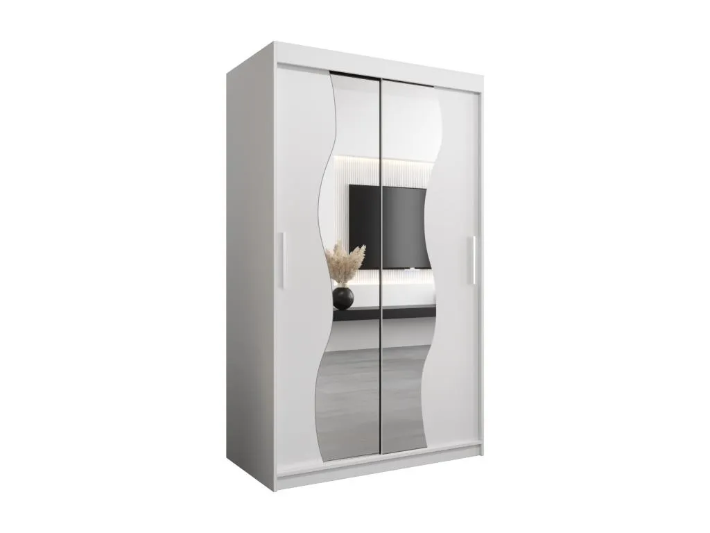 ARMARIO Alkifurniturees DE PUERTAS CORREDERAS 200/120/62 2 puertas (blanco/blanco) 51378KFDA