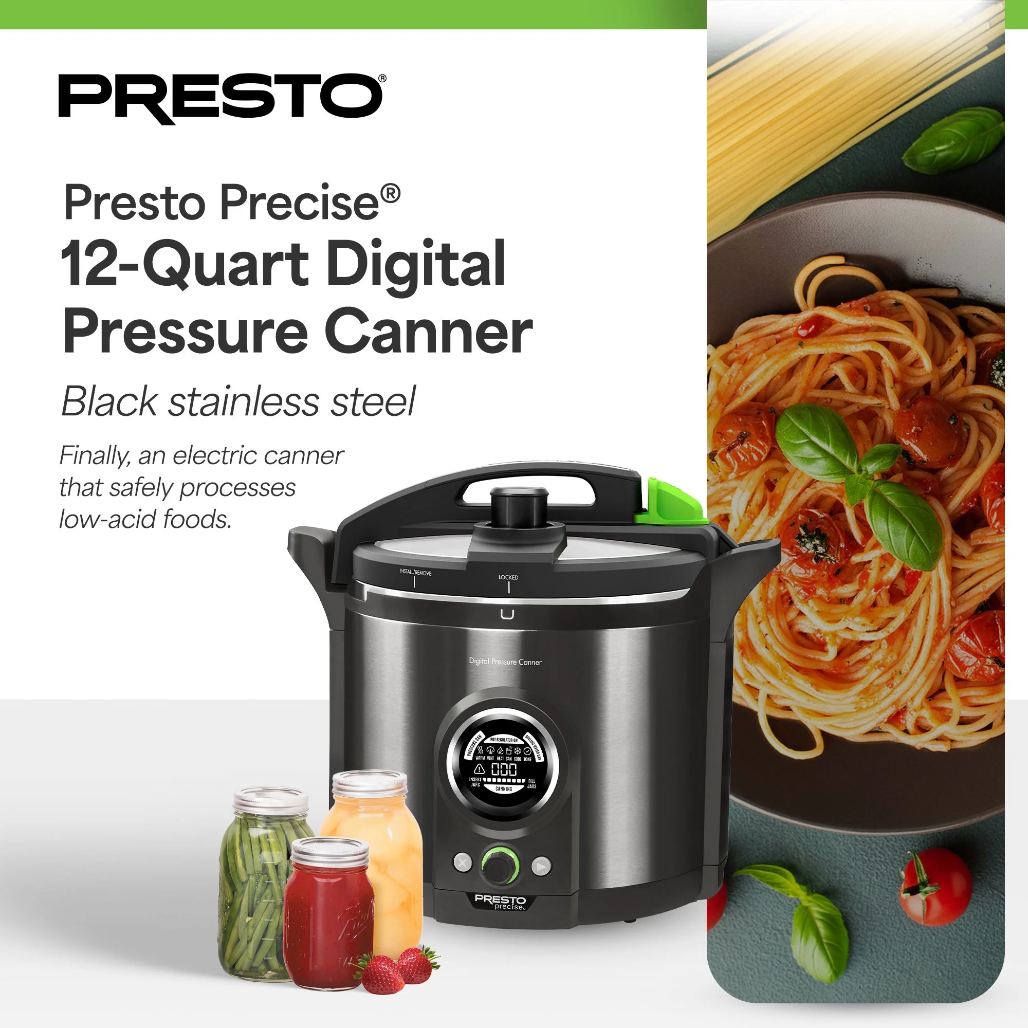 Presto Precise 12qt Electric Pressure Canner 02144 - Image 2