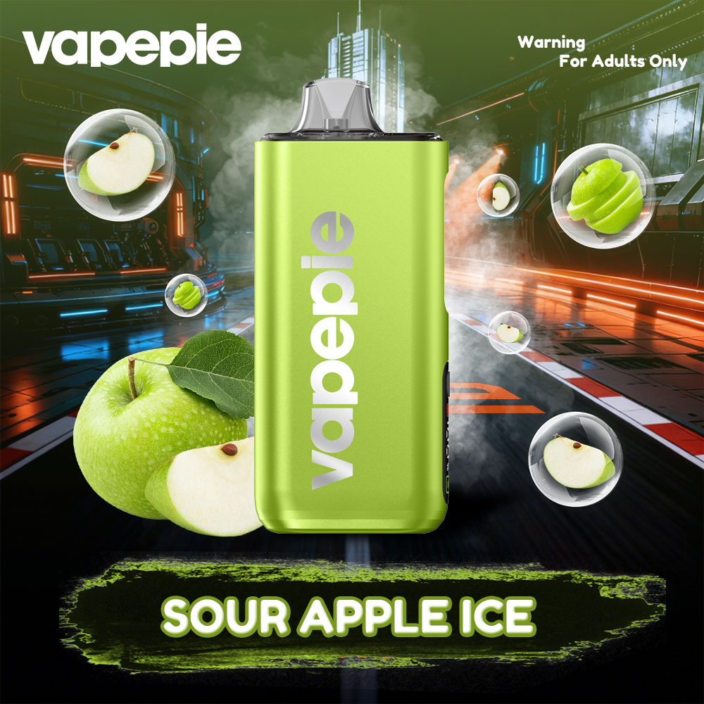 SOUR APPLE ICE & VAPEPIE Pro 40000 PUFFS