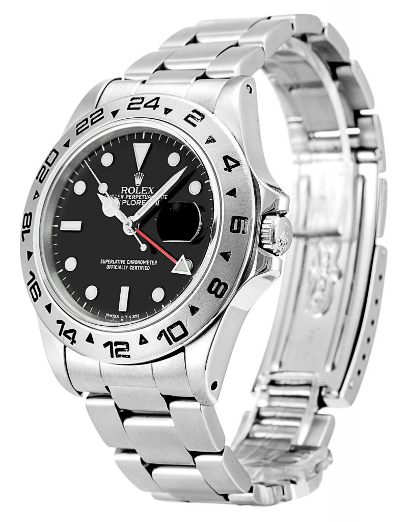Replica Rolex Explorer 40mm Black Dial 16550