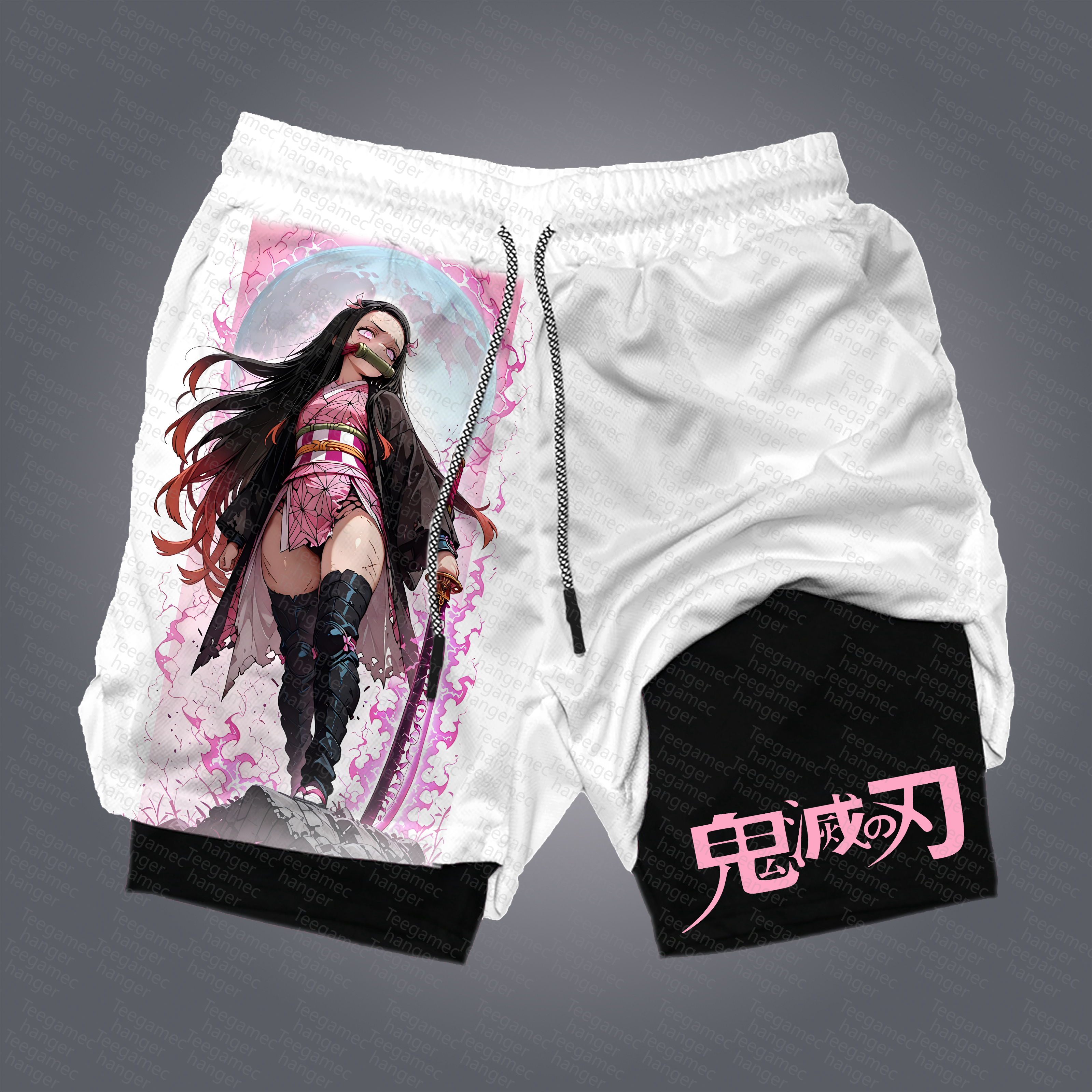 Unisex  Casual Anime Streetwear Shorts