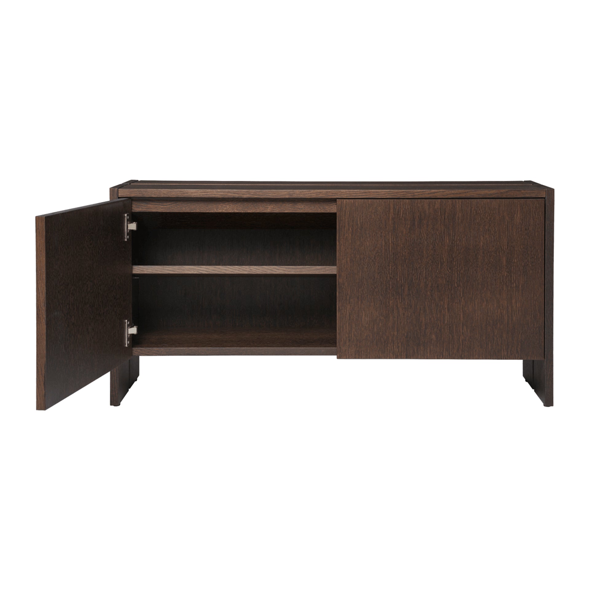 Ferm Living Parcel Hallway Kast H 50 cm - Dark Stained Oak