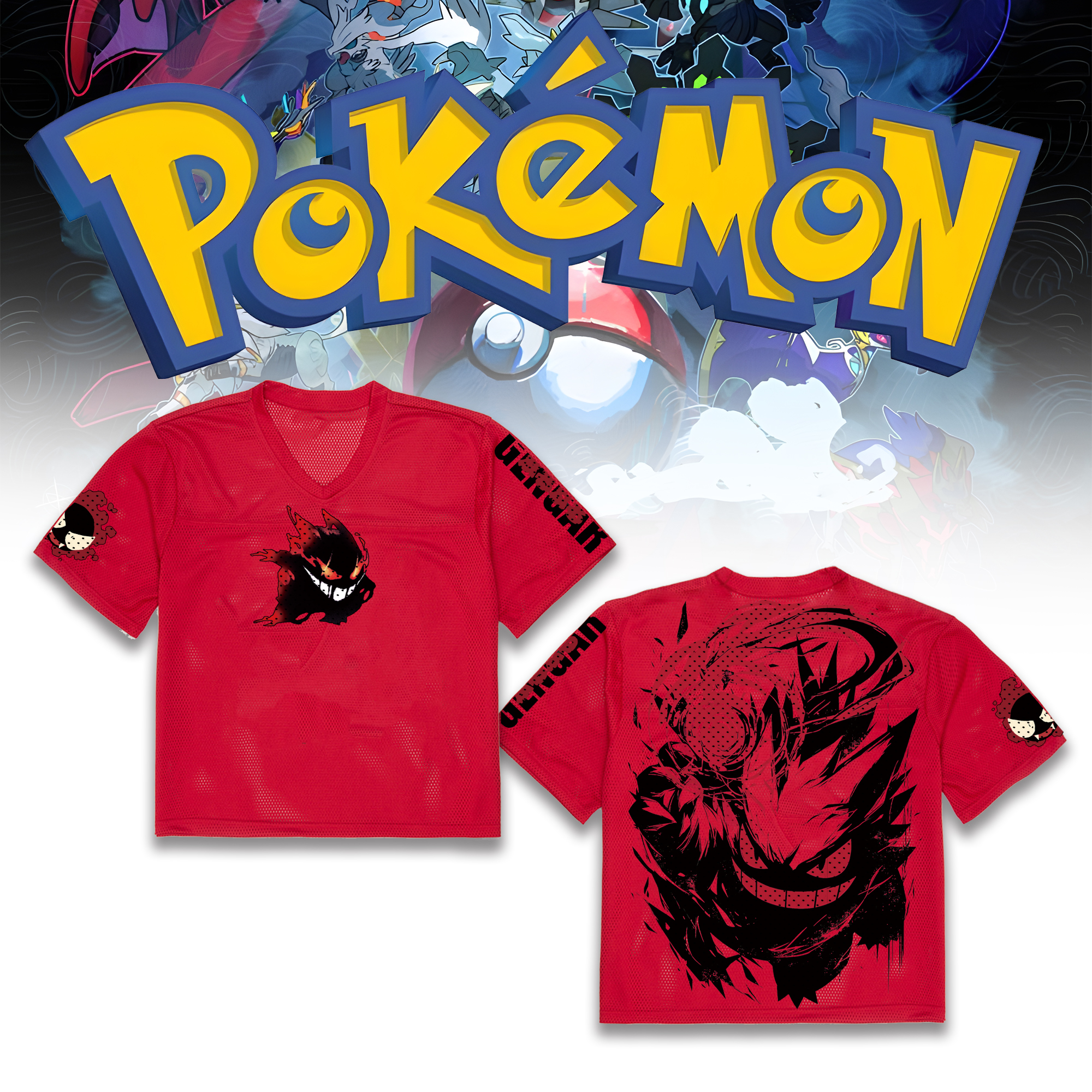 Unisex  “Comicssoul” Anime Style Retro I Mesh T-Shirt