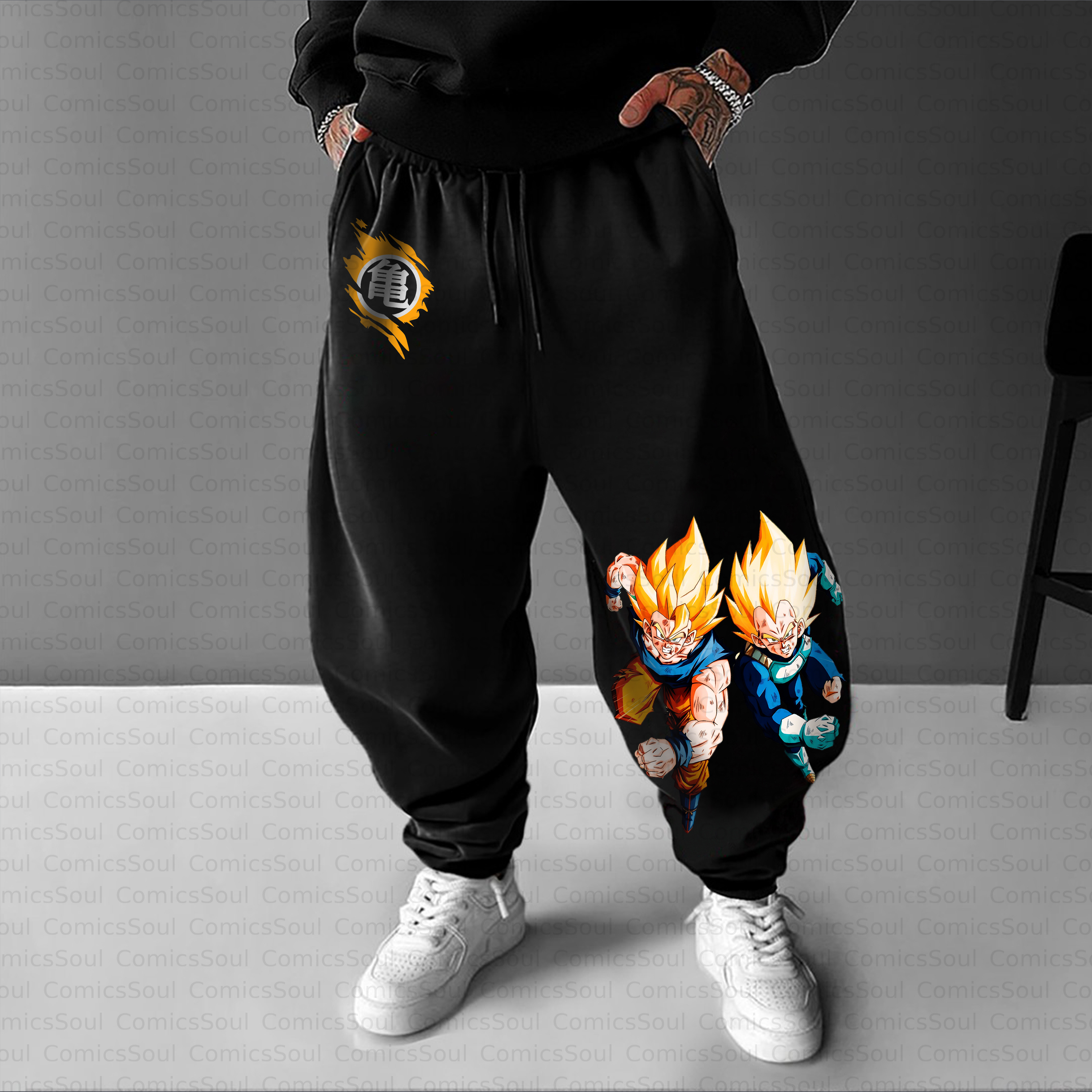 Unisex Casual Anime Streetwear Pant