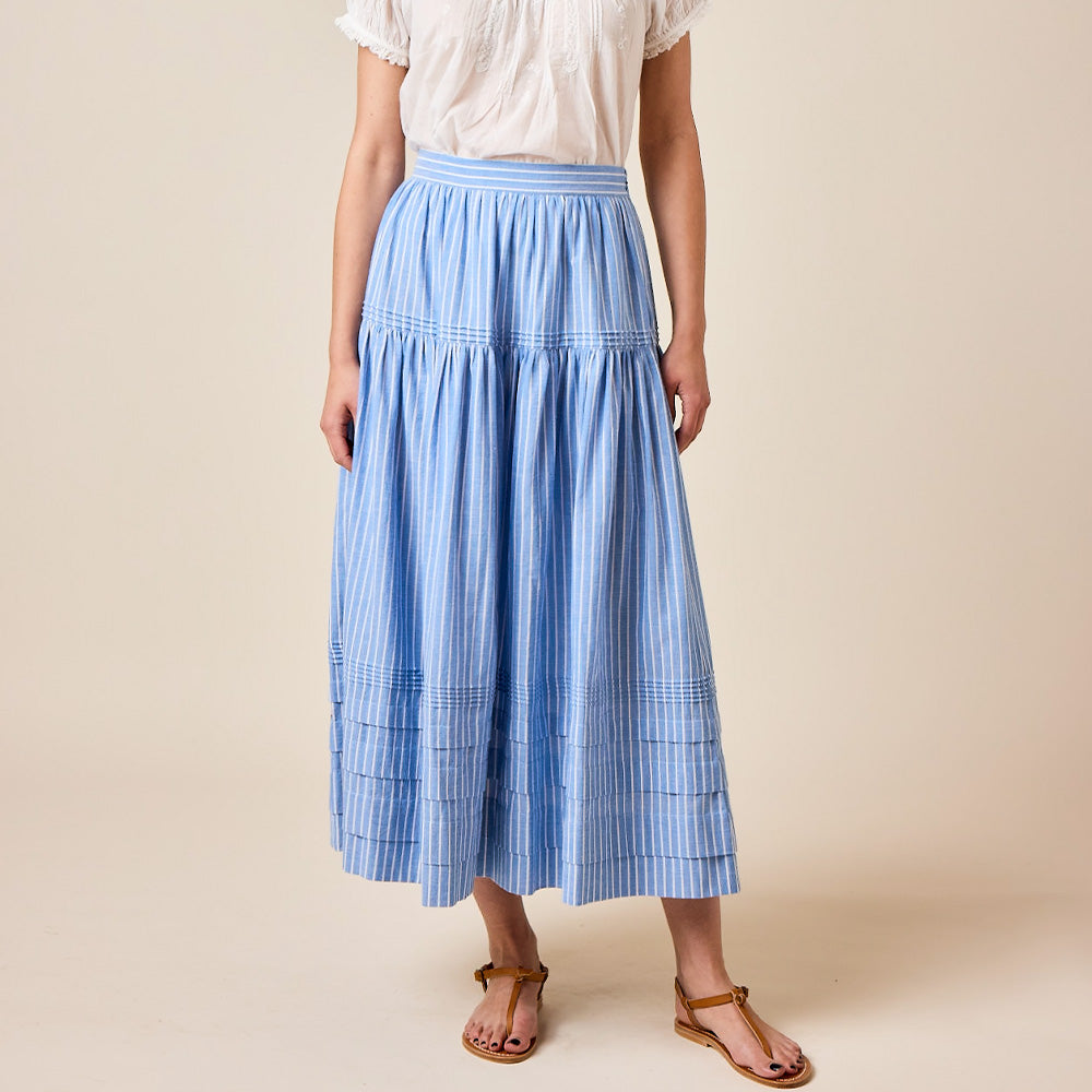 Dôen - Jupe Sebastiane -Deauville Stripe