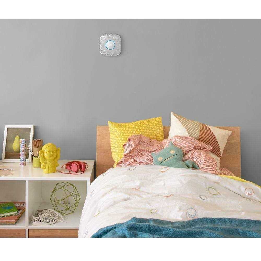 Nest Protect 2nd Gen Battery Smoke And Carbon Monoxide Alarm - S3000BWES - Image 2 Nest Protect 2nd Gen Battery Smoke And Carbon Monoxide Alarm - S3000BWES - Image 2