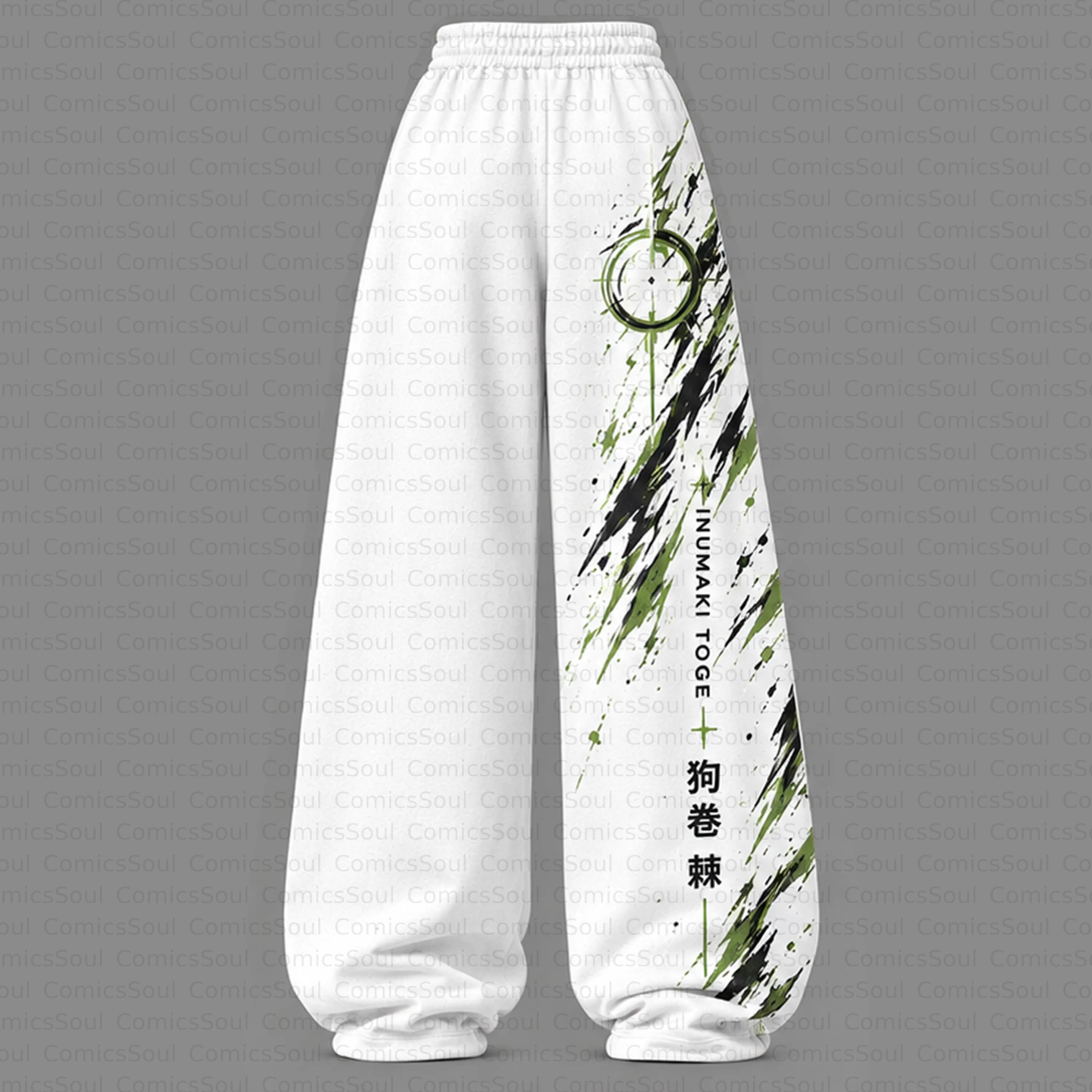 Jujutsu Kaisen Cropped Long Sleeve Hoodie & High Waist Jogger Pants Two Piece TeeThreads Sustain the Scene with Custom Apparel