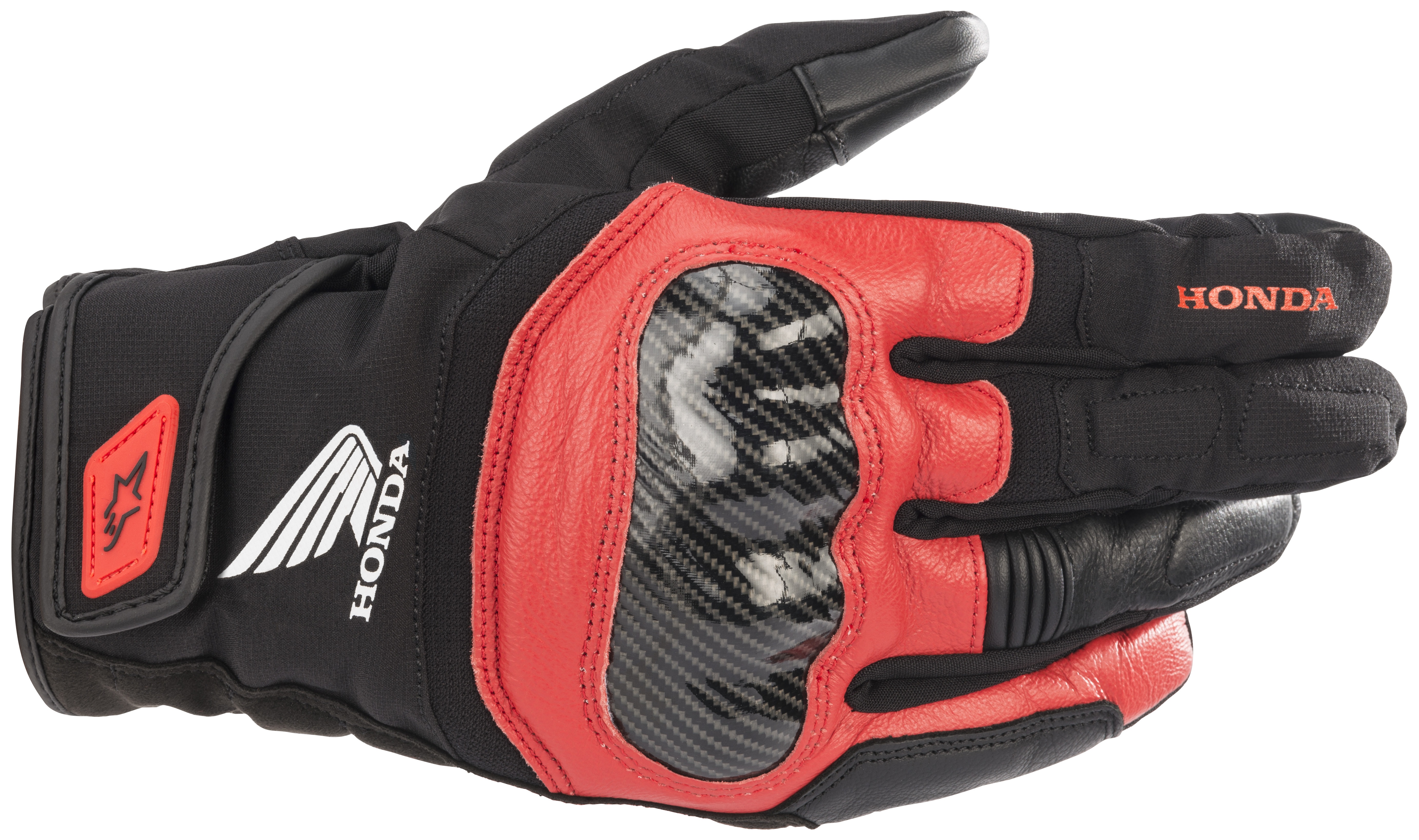 SportsBikeShop Alpinestars Honda SMX Z Drystar Gloves