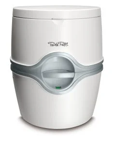 Thetford 565E Porta Potti Portable Battery Powered Flush Travel Toilet, White - Image 3