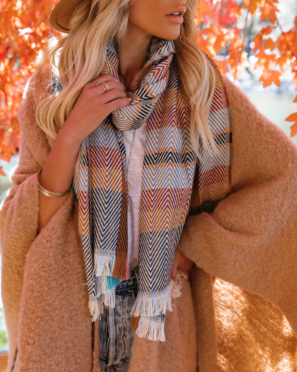 Twilight Plaid Scarf - Se7enfashion