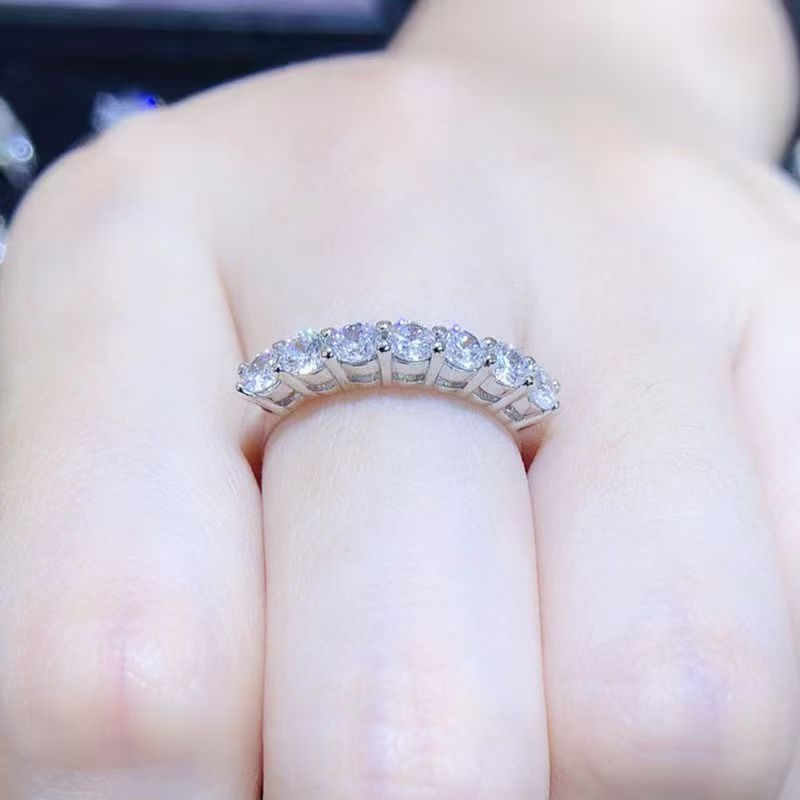 Tiffany Forever Band Ring - 7 Diamonds - Original Replica Club