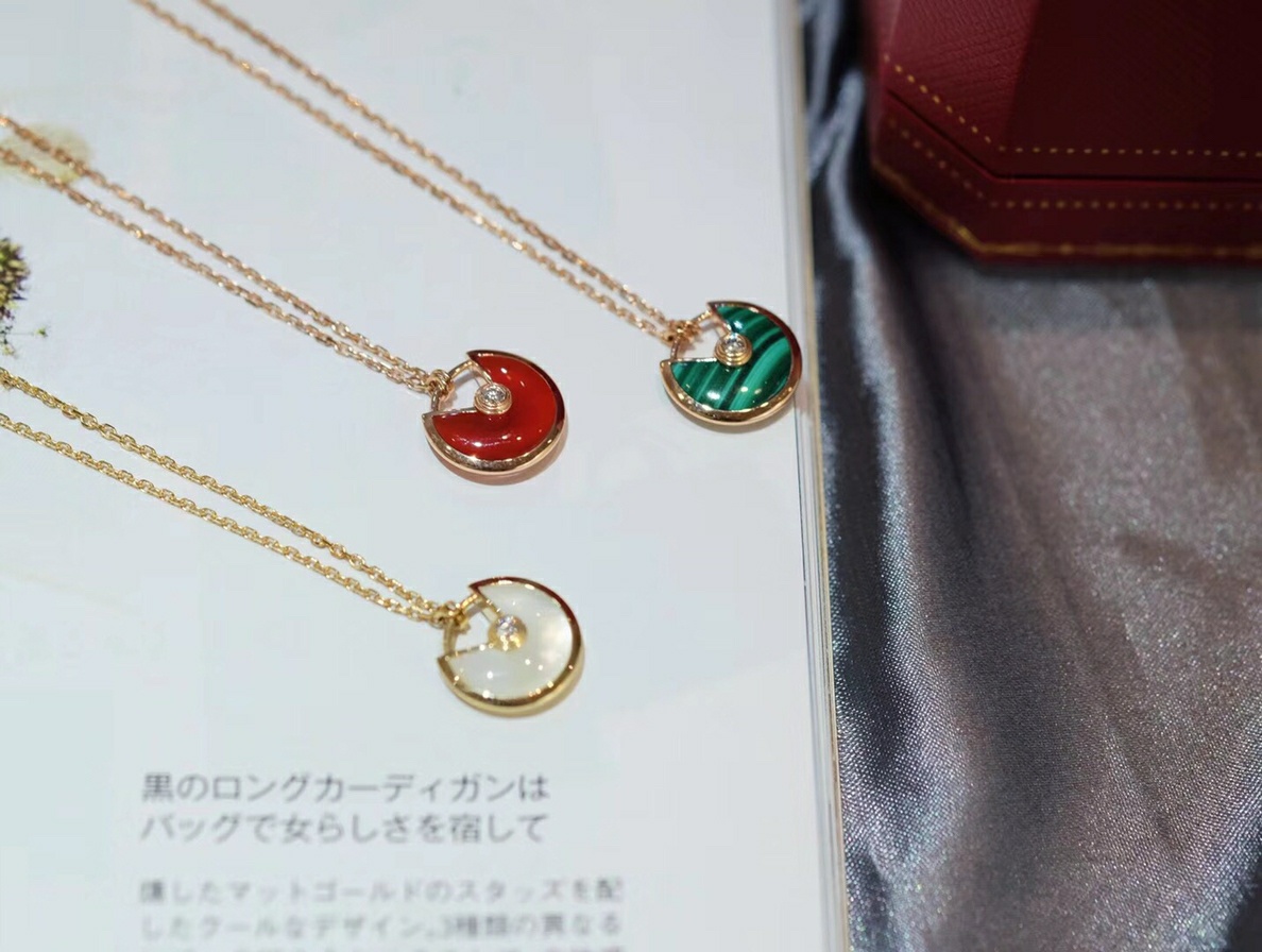 Cartier Amulette de Necklace Earring Bracelet - Original Replica Club