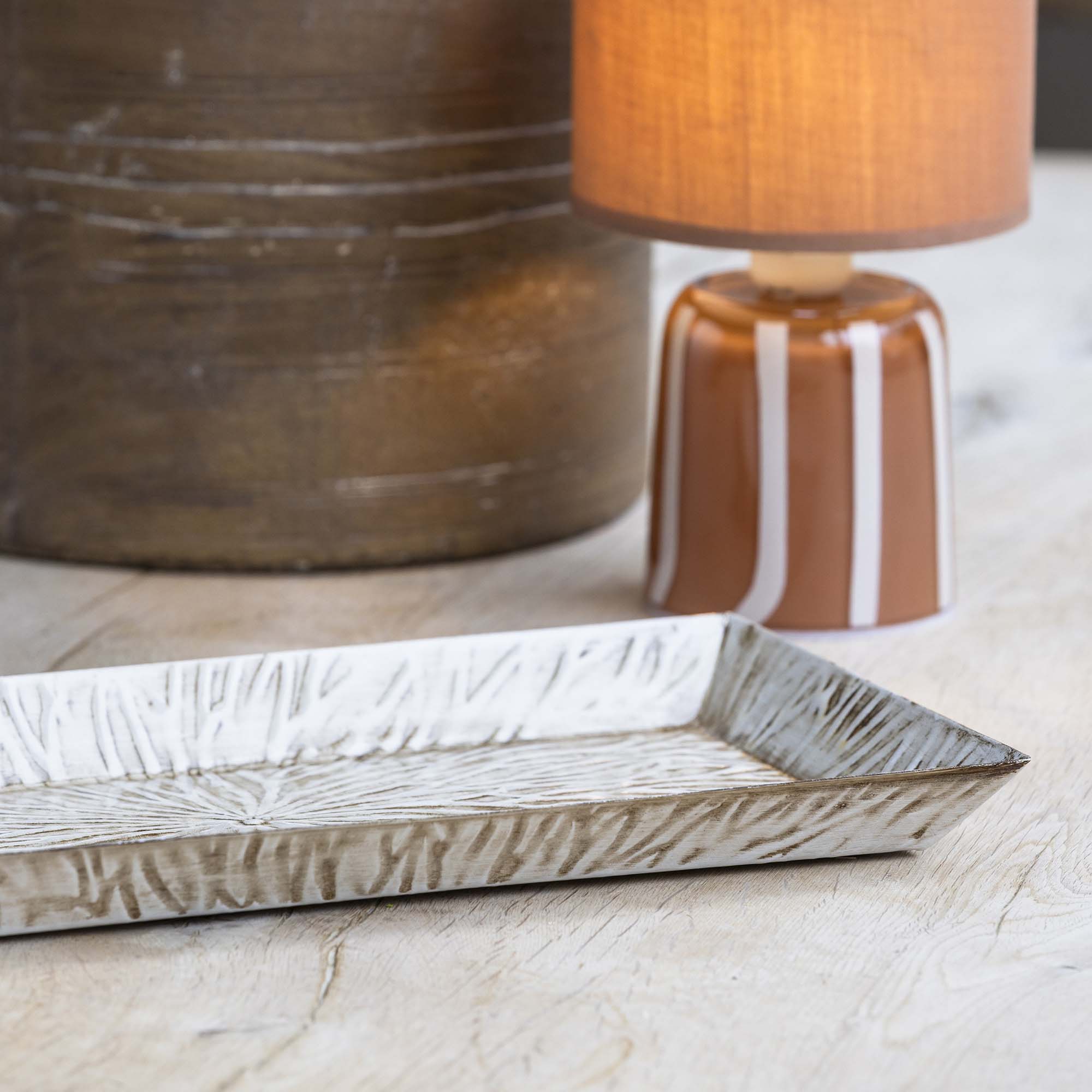 Larkhill Metal Decorative Tray