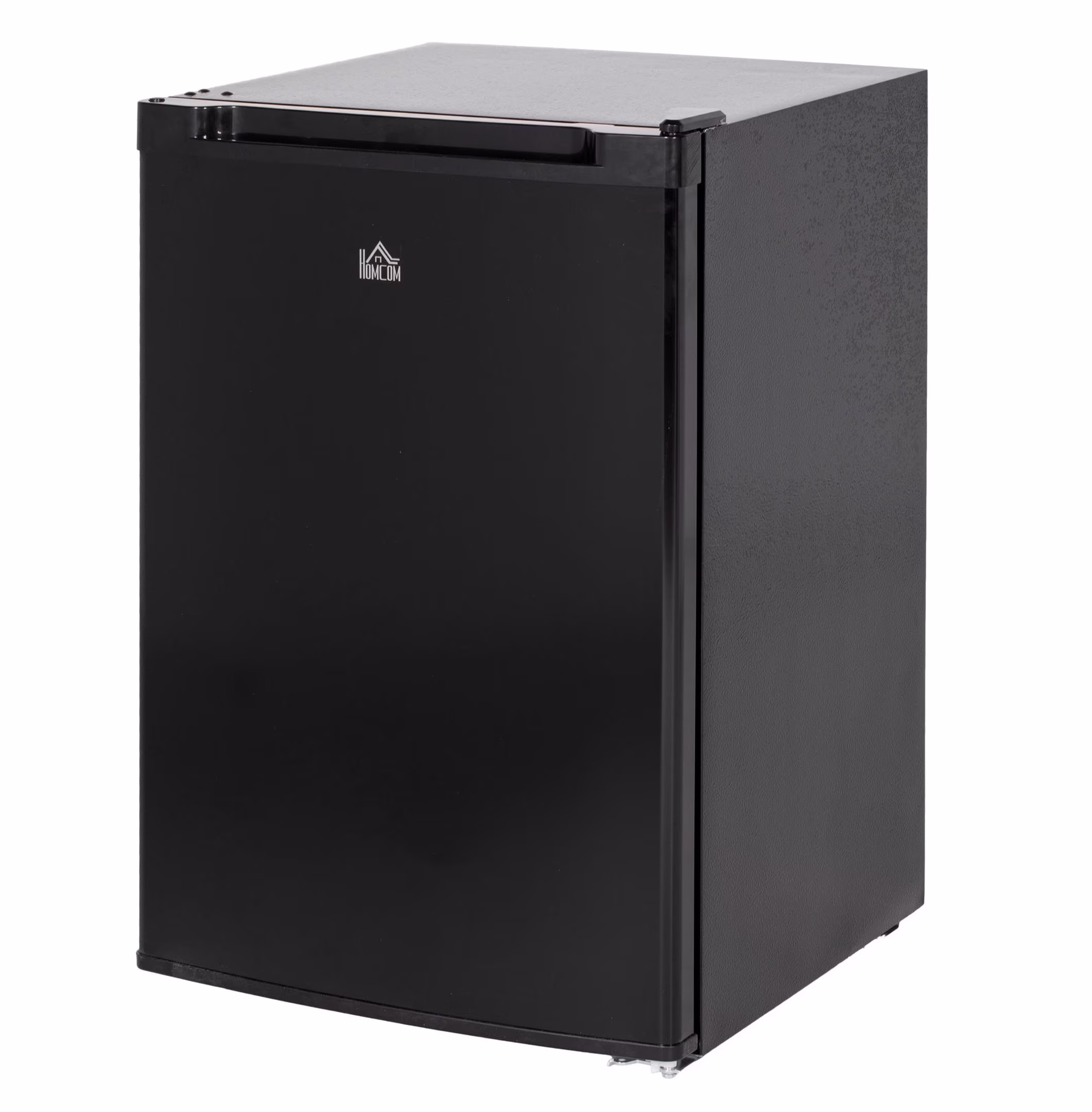 3 cu ft Upright Freezer - Black Mini Freezer with Adjustable Thermostat Reversible Door for Apartment, Dorm, Office