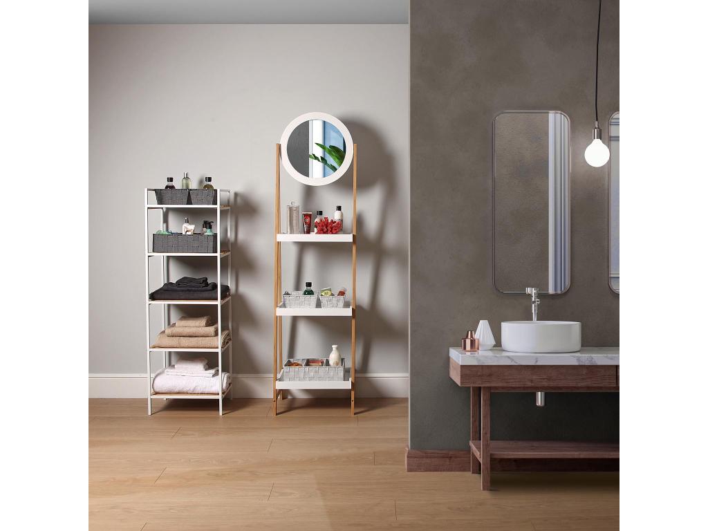 Willow Mueble para el Baño Auxiliar, Lujodec, 120x32,5x39cm